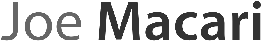 Joe Macari logo