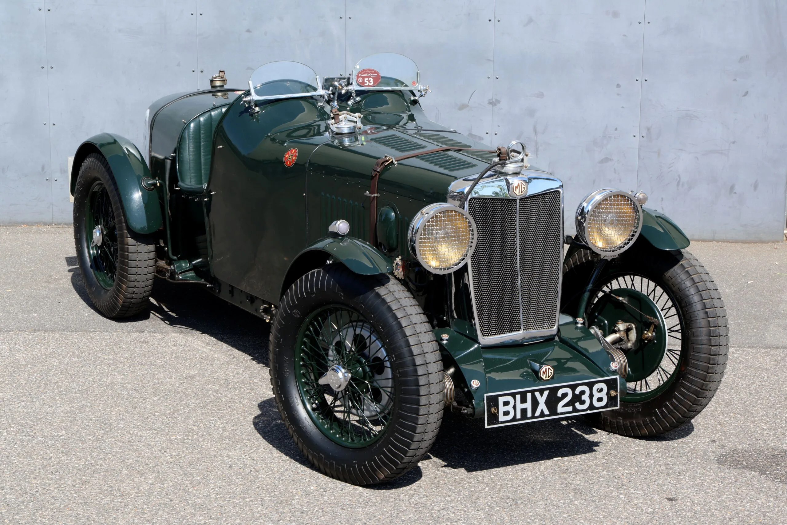 1934 MG NA Magnette angeboten von einem Fachhändler in Düsseldorf, Deutschland, Hauptfoto