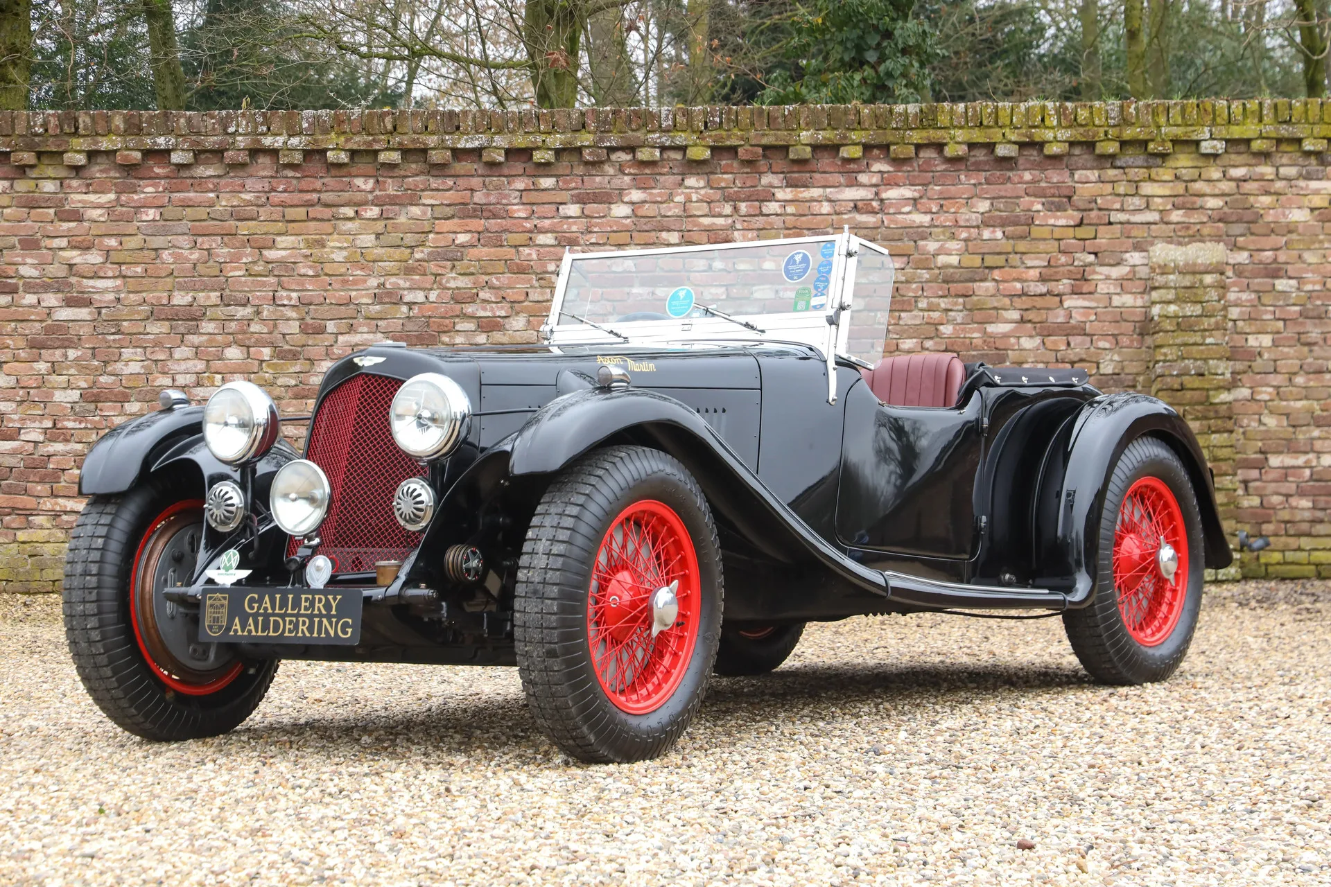 1937 Aston Martin 2 Litre Speed Model offered by a specialist dealer in Brummen, Netherlands, main photo