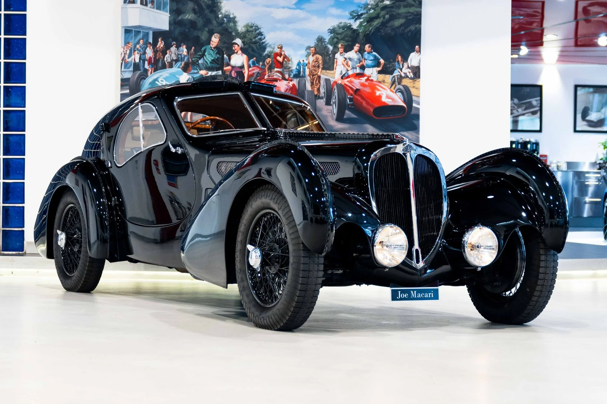 1937 Delahaye 135 "Atlantic" offered by a specialist dealer in London, United Kingdom, main photo