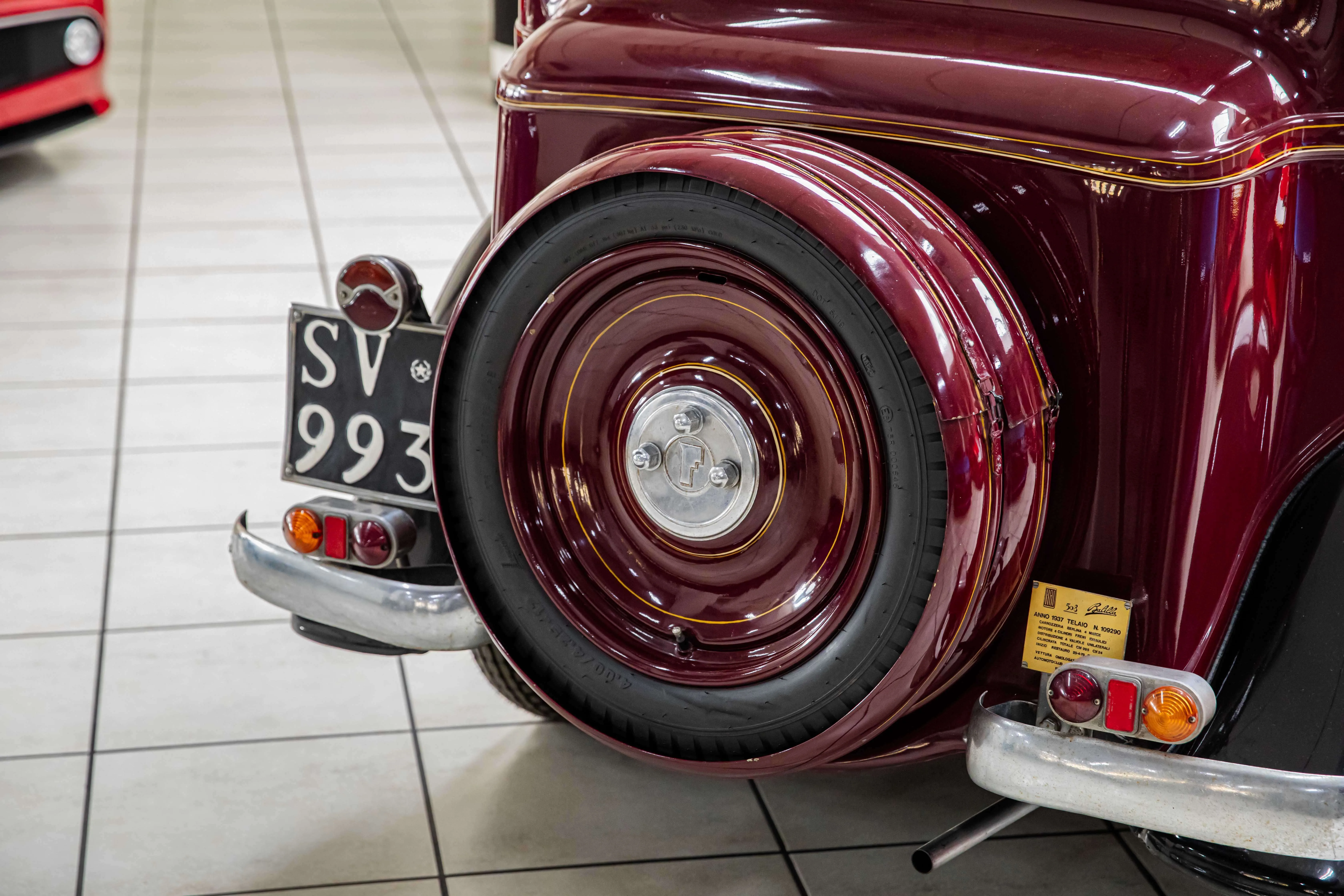 1937 Fiat 508 Balilla, 9/14