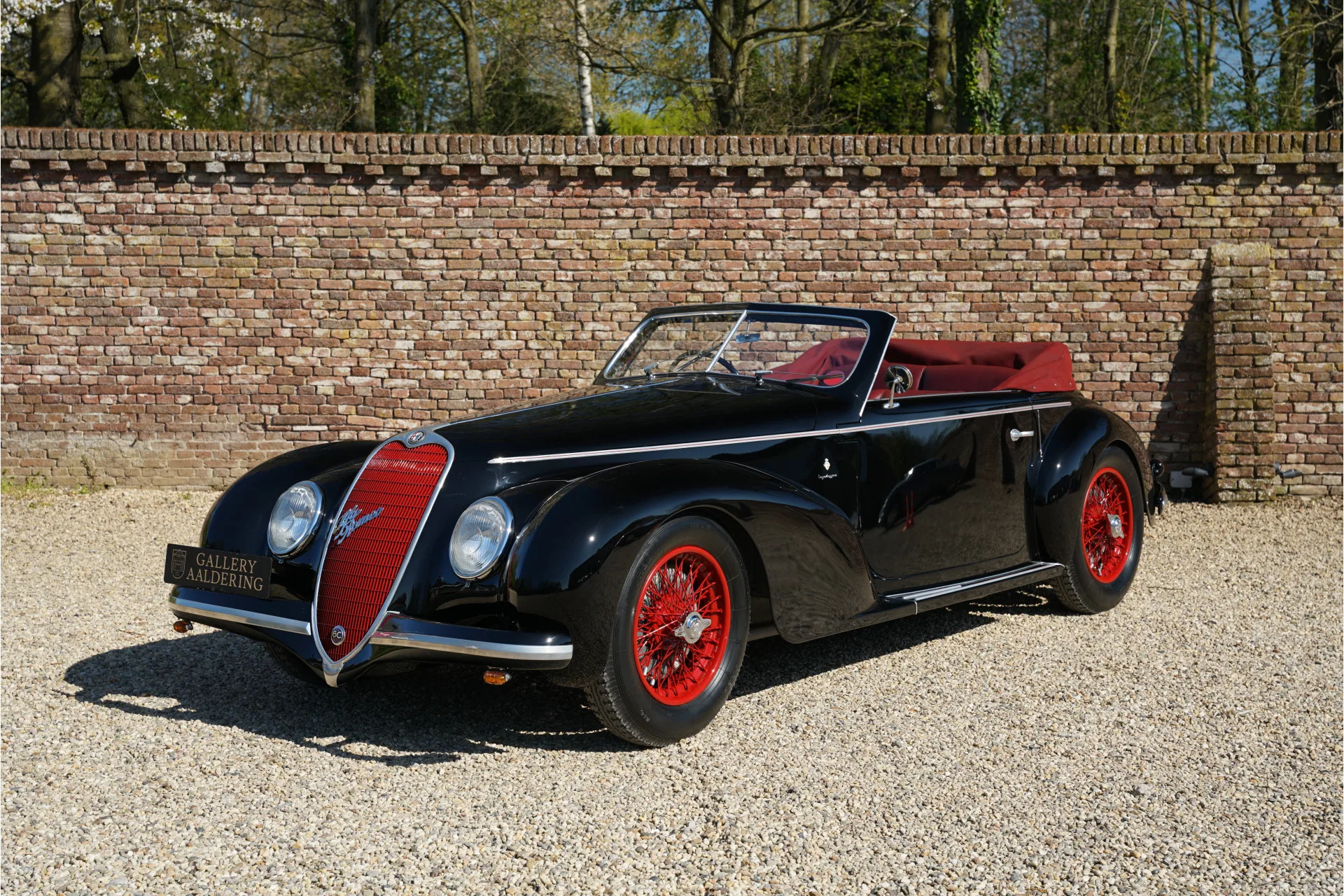 1939 Alfa Romeo 6C 2500 Sport Cabriolet offered by a specialist dealer in Brummen, Netherlands, main photo