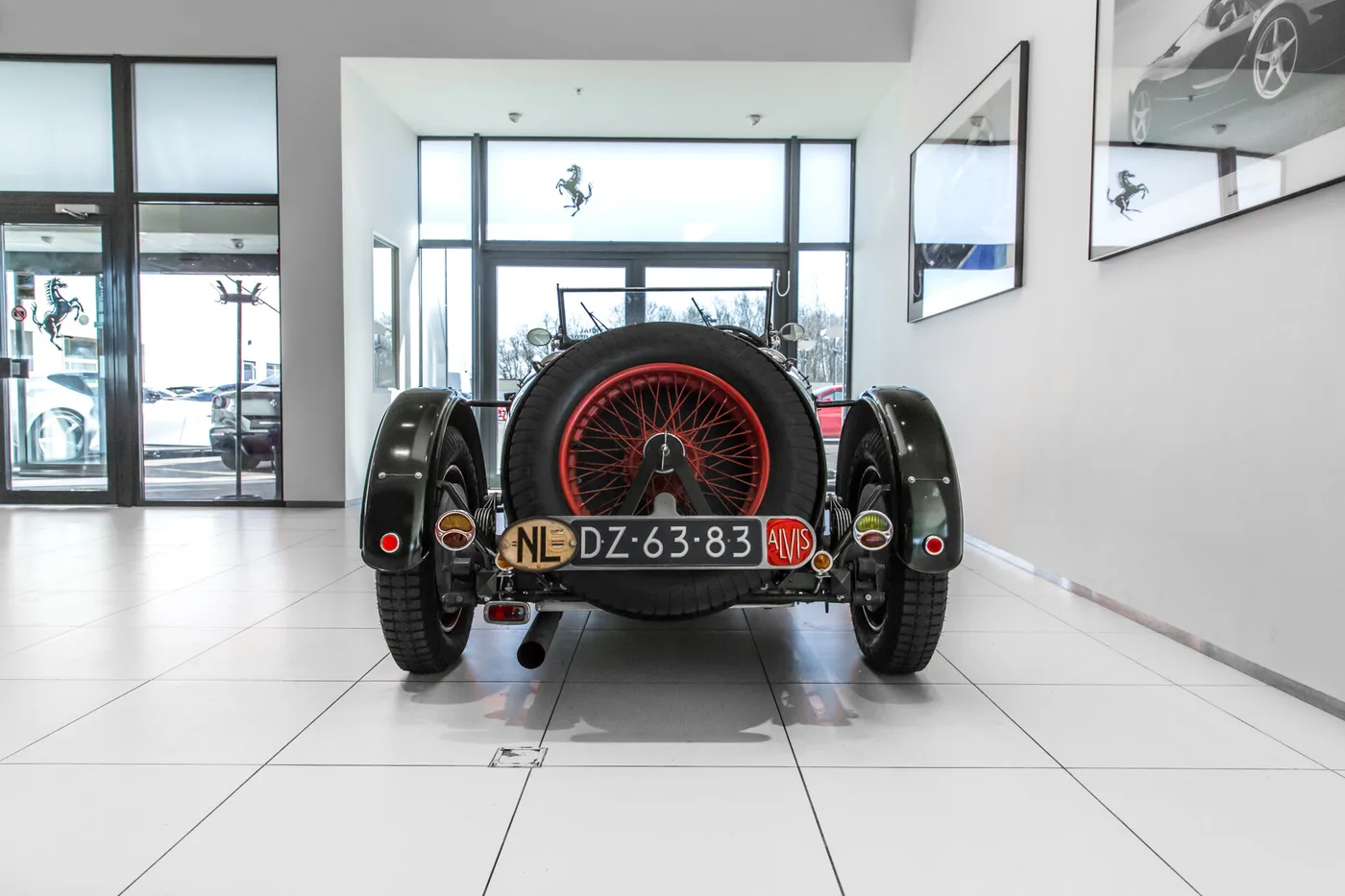 1939 Alvis 4.3 Litre Special angeboten von einem Fachhändler in Hengelo, Niederlande, Foto 7 von 15