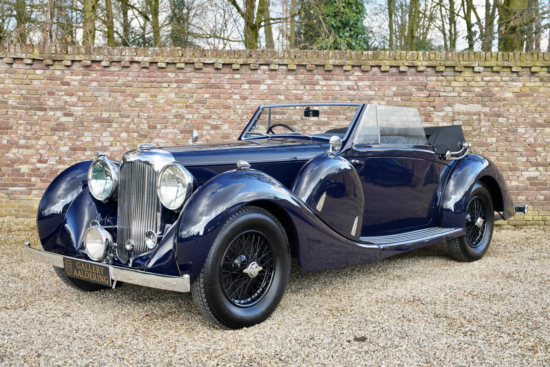 1939 Lagonda LG6 4½ Litre Drophead Coupé offered by a specialist dealer in Brummen, Netherlands, main photo
