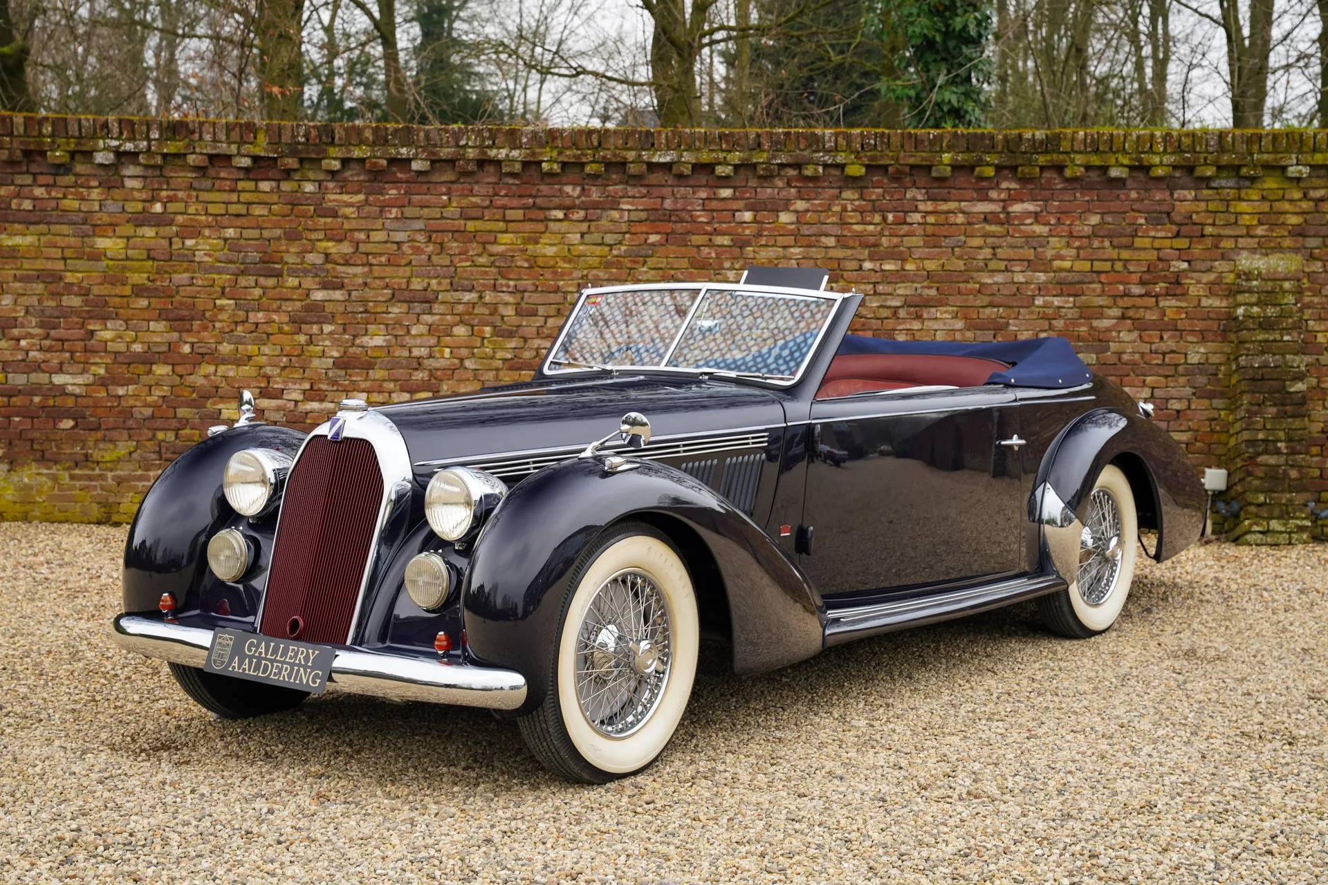 1947 Talbot-Lago T26 Record Cabriolet Worblaufen offered by a specialist dealer in Brummen, Netherlands, main photo