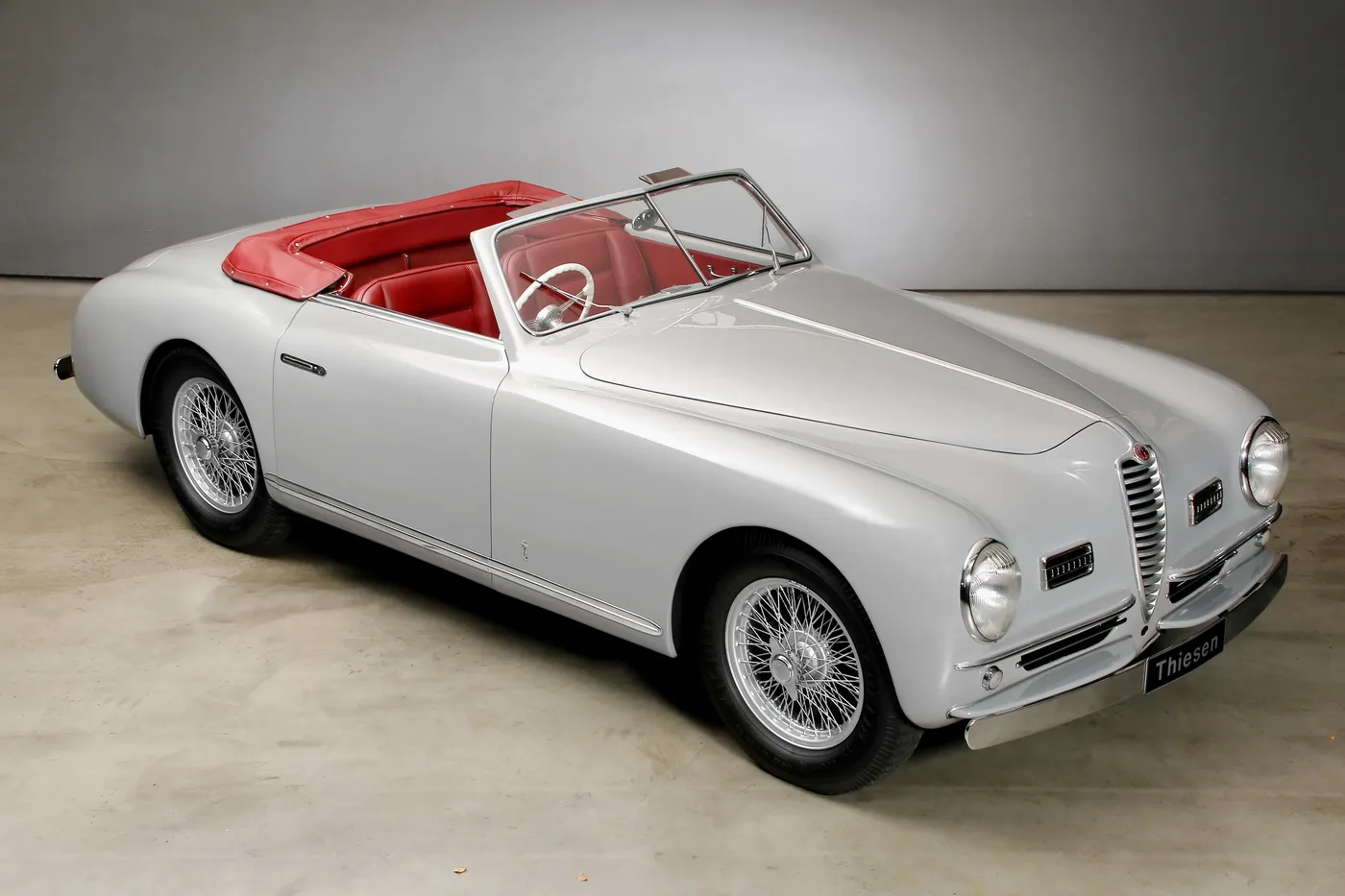 1949 Alfa Romeo 6C 2500 Super Sport Pinin Farina Cabriolet, 3/23