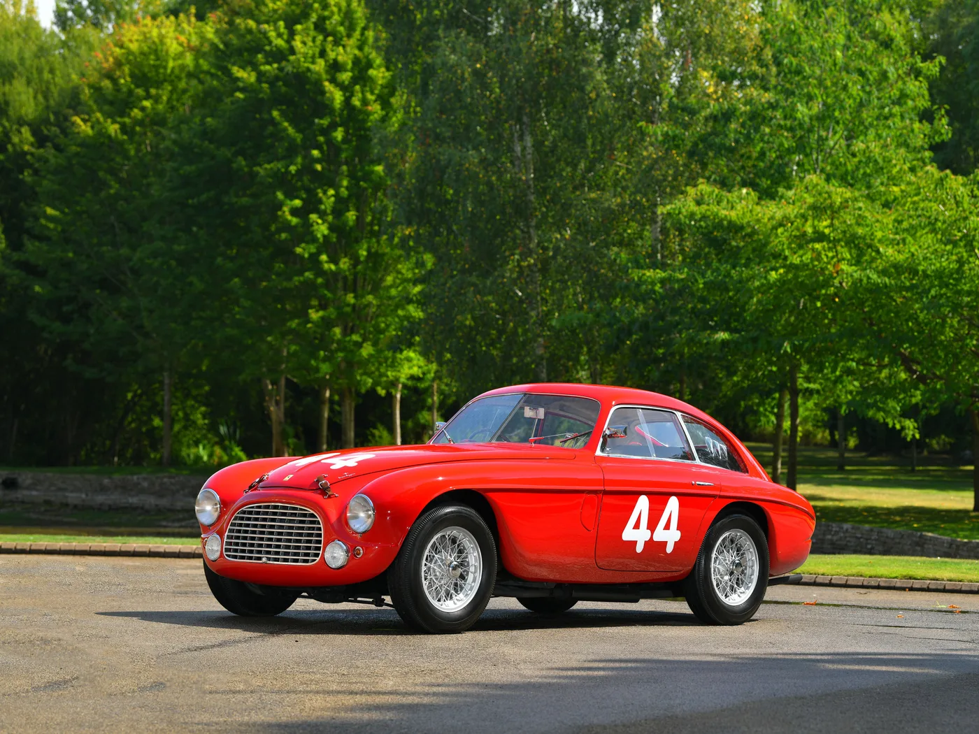 1950 Ferrari 166 MM Le Mans Berlinetta offered by a specialist dealer in Hook Norton, United Kingdom, photo 4 of 15