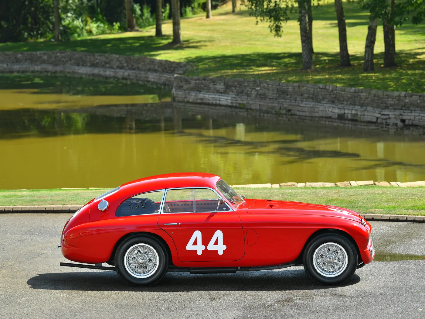 1950 Ferrari 166 MM Le Mans Berlinetta offered by a specialist dealer in Hook Norton, United Kingdom, photo 9 of 15