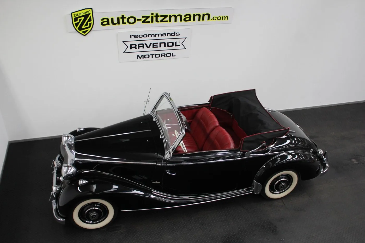 1950 Mercedes-Benz 170 S Cabriolet proposée par un concessionnaire spécialisé à Nuremberg, Allemagne, photo 5 sur 15