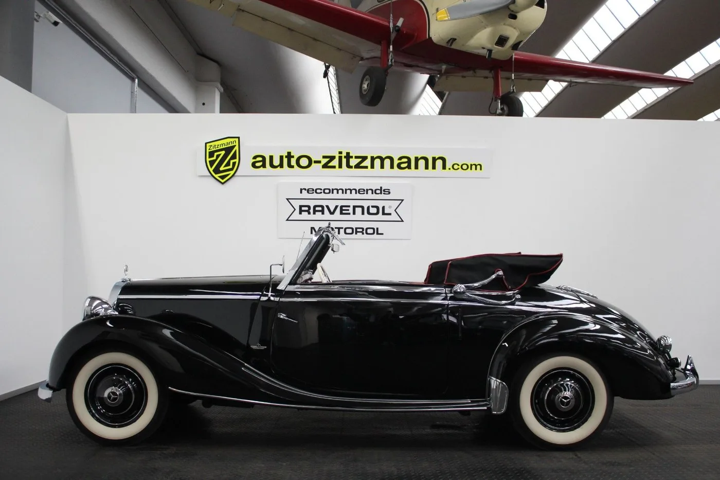 1950 Mercedes-Benz 170 S Cabriolet proposée par un concessionnaire spécialisé à Nuremberg, Allemagne, photo 7 sur 15