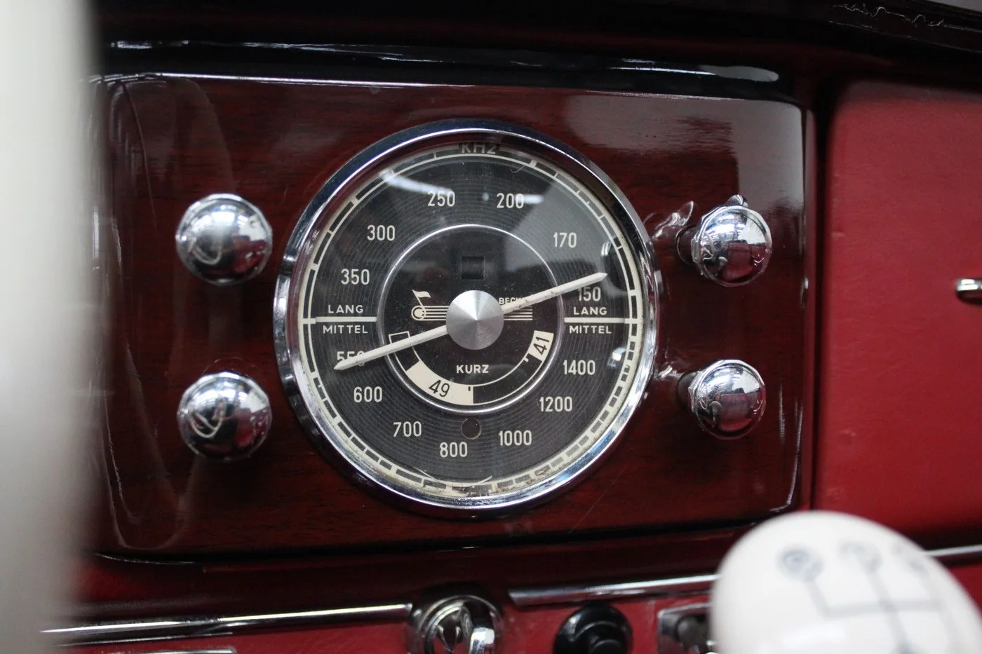 1950 Mercedes-Benz 170 S Cabriolet proposée par un concessionnaire spécialisé à Nuremberg, Allemagne, photo 10 sur 15