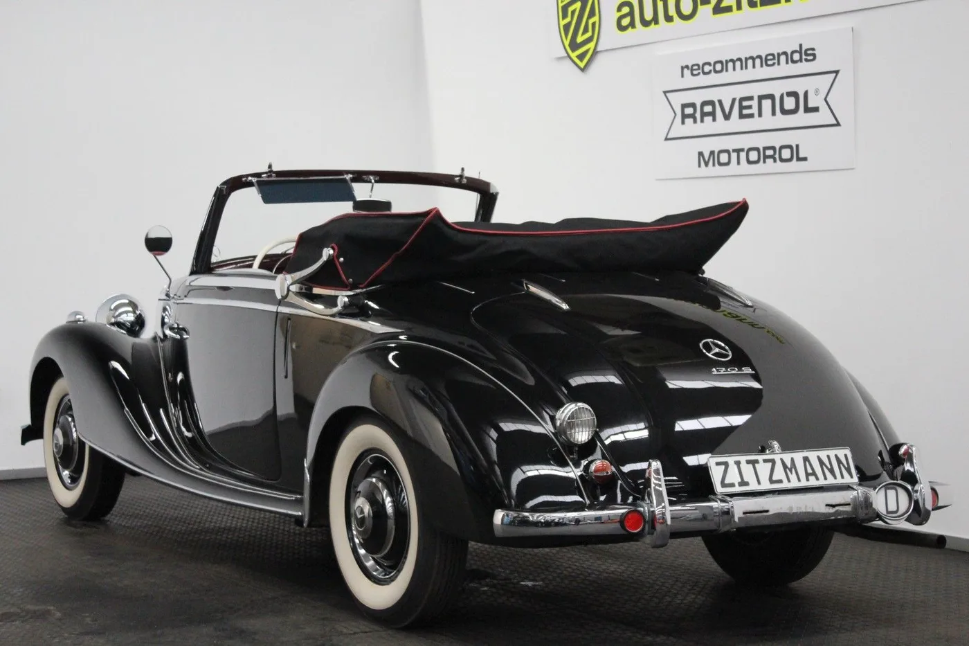 1950 Mercedes-Benz 170 S Cabriolet proposée par un concessionnaire spécialisé à Nuremberg, Allemagne, photo 15 sur 15