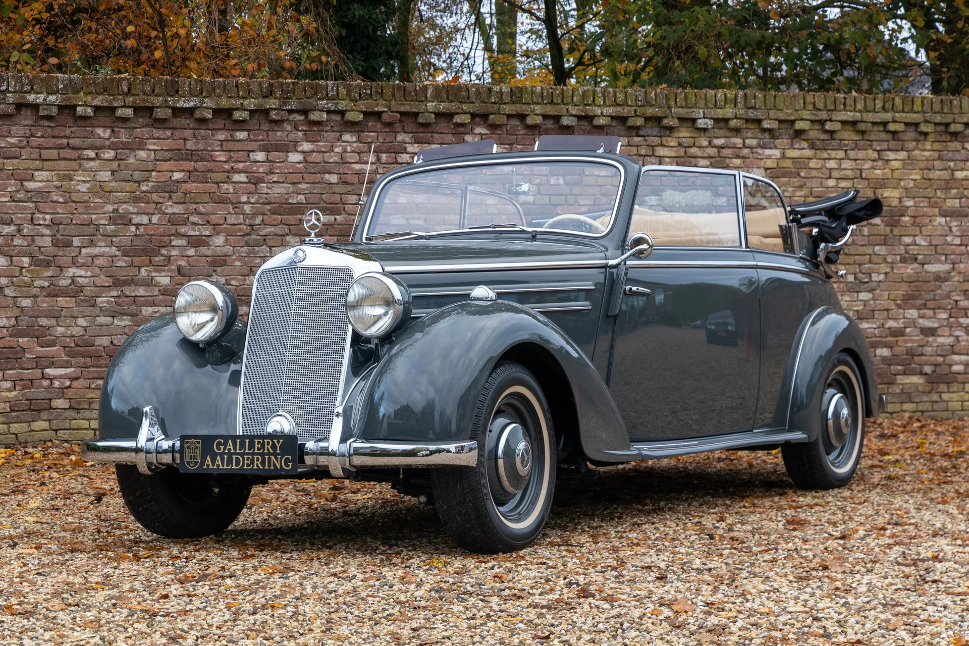1950 Mercedes-Benz 170 S Cabriolet B offered by a specialist dealer in Brummen, Netherlands, main photo