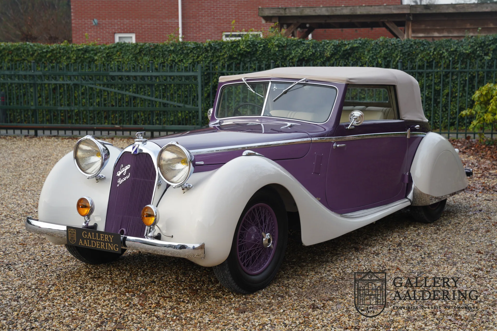 1950 Talbot-Lago T26 Record Cabriolet Veth & Zoon offered by a specialist dealer in Brummen, Netherlands, main photo