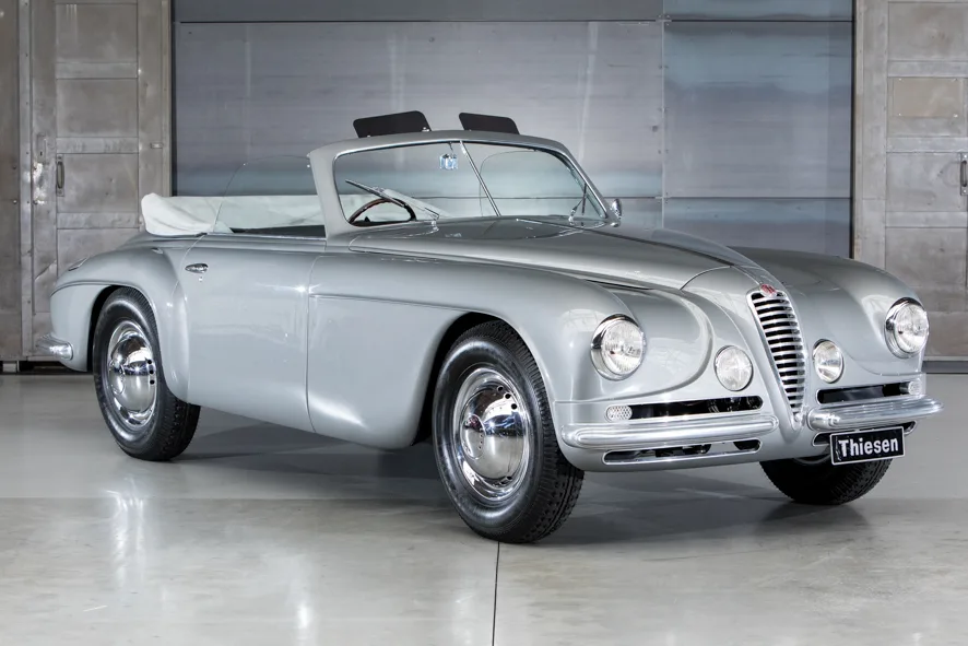 1951 Alfa Romeo 6C 2500 Super Sport Villa d'Este Cabriolet angeboten von einem Fachhändler in Berlin, Deutschland, Hauptfoto