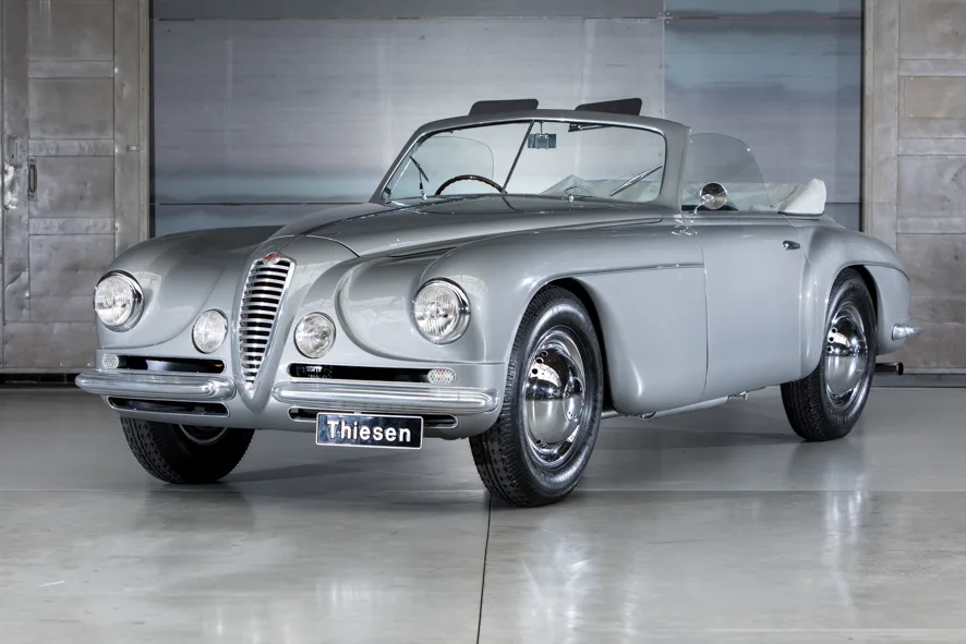 1951 Alfa Romeo 6C 2500 Super Sport Villa d'Este Cabriolet, 2/30