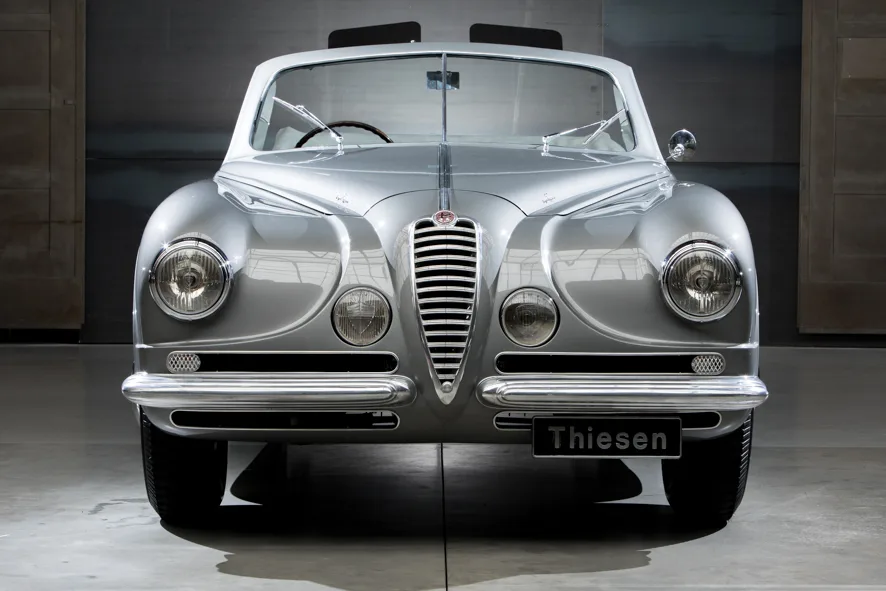 1951 Alfa Romeo 6C 2500 Super Sport Villa d'Este Cabriolet, 4/30