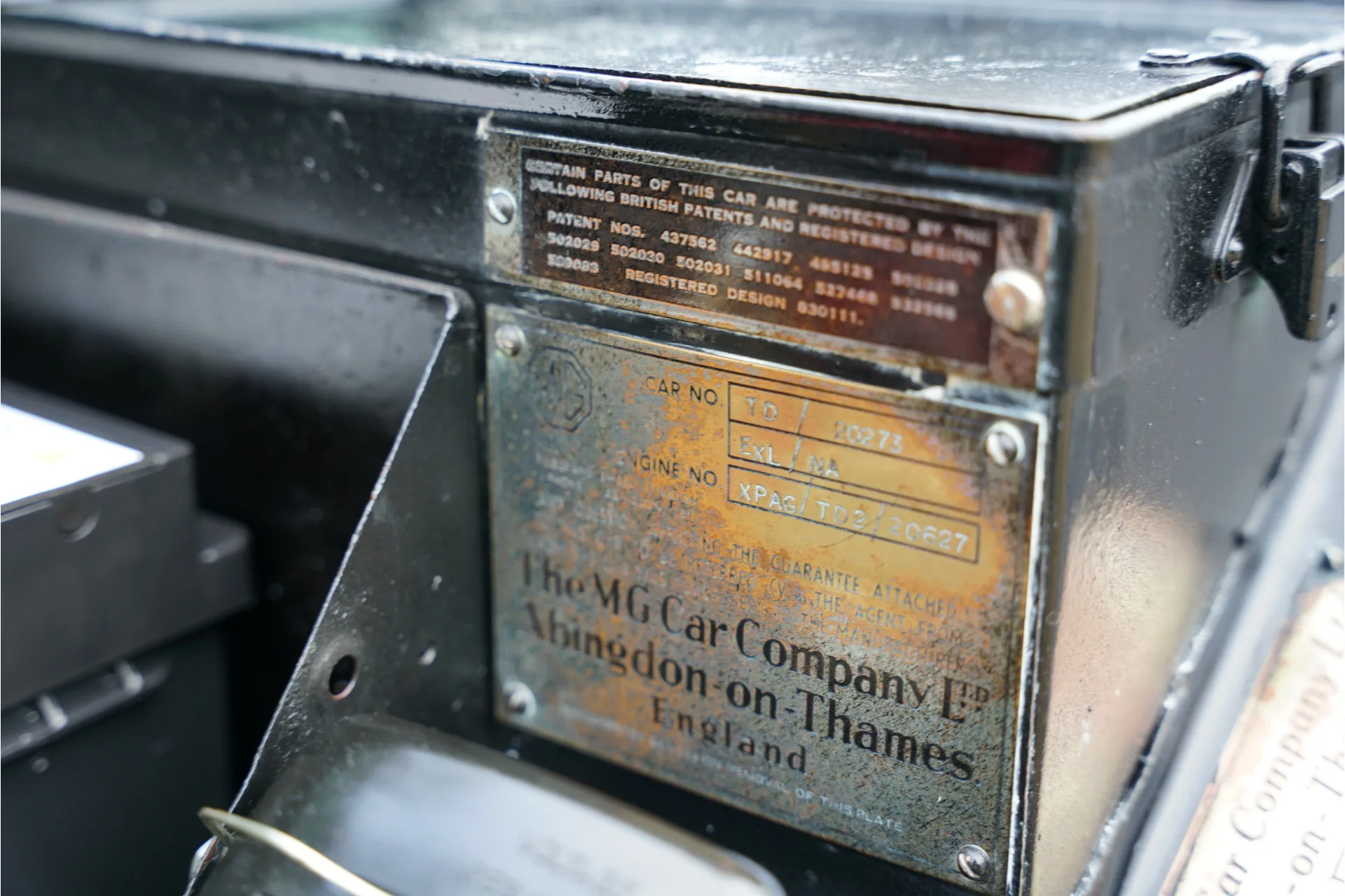 1952 MG TD, 11/30