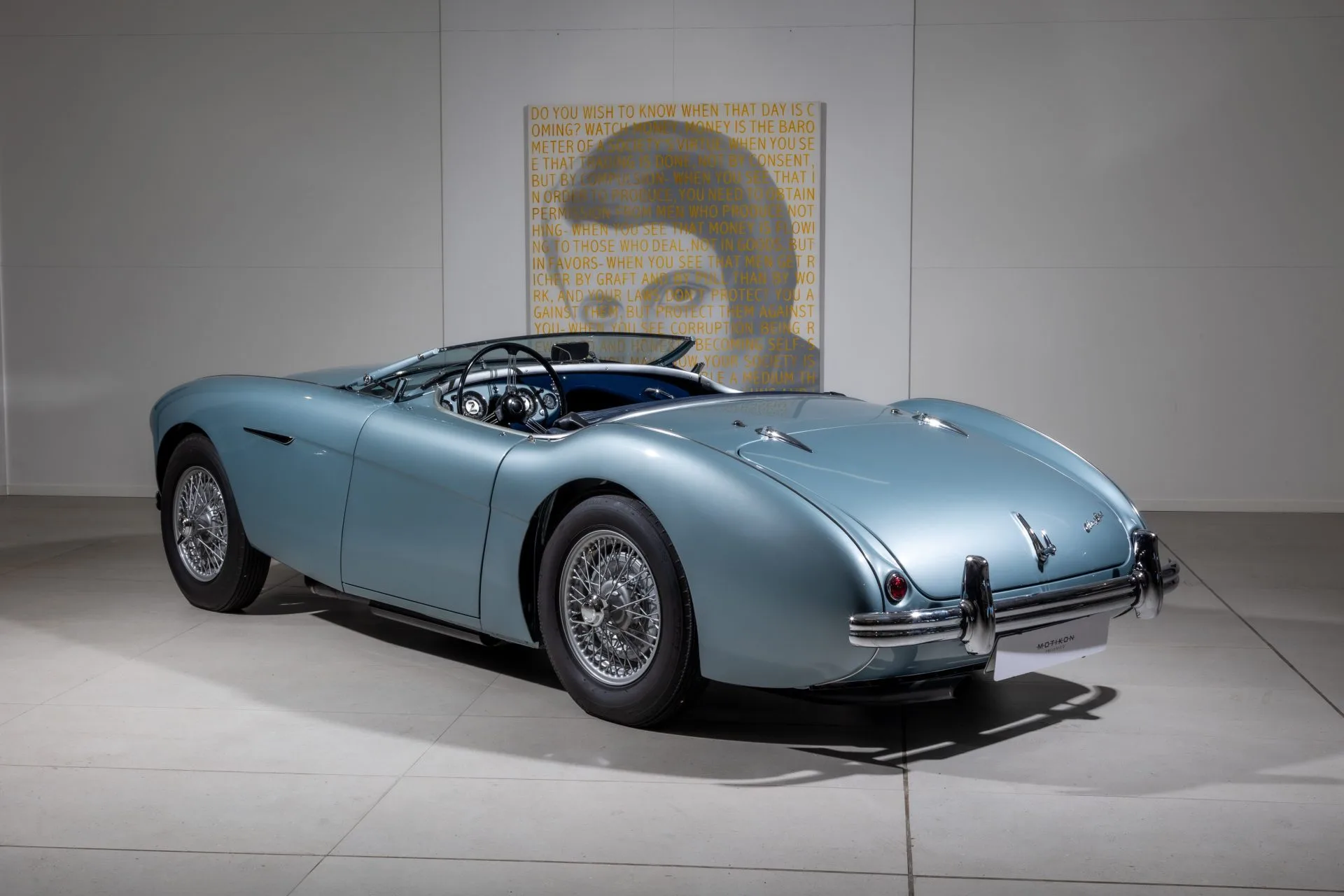 1953 Austin Healey 100/4 offered by a specialist dealer in Uppsala, Sweden, main photo