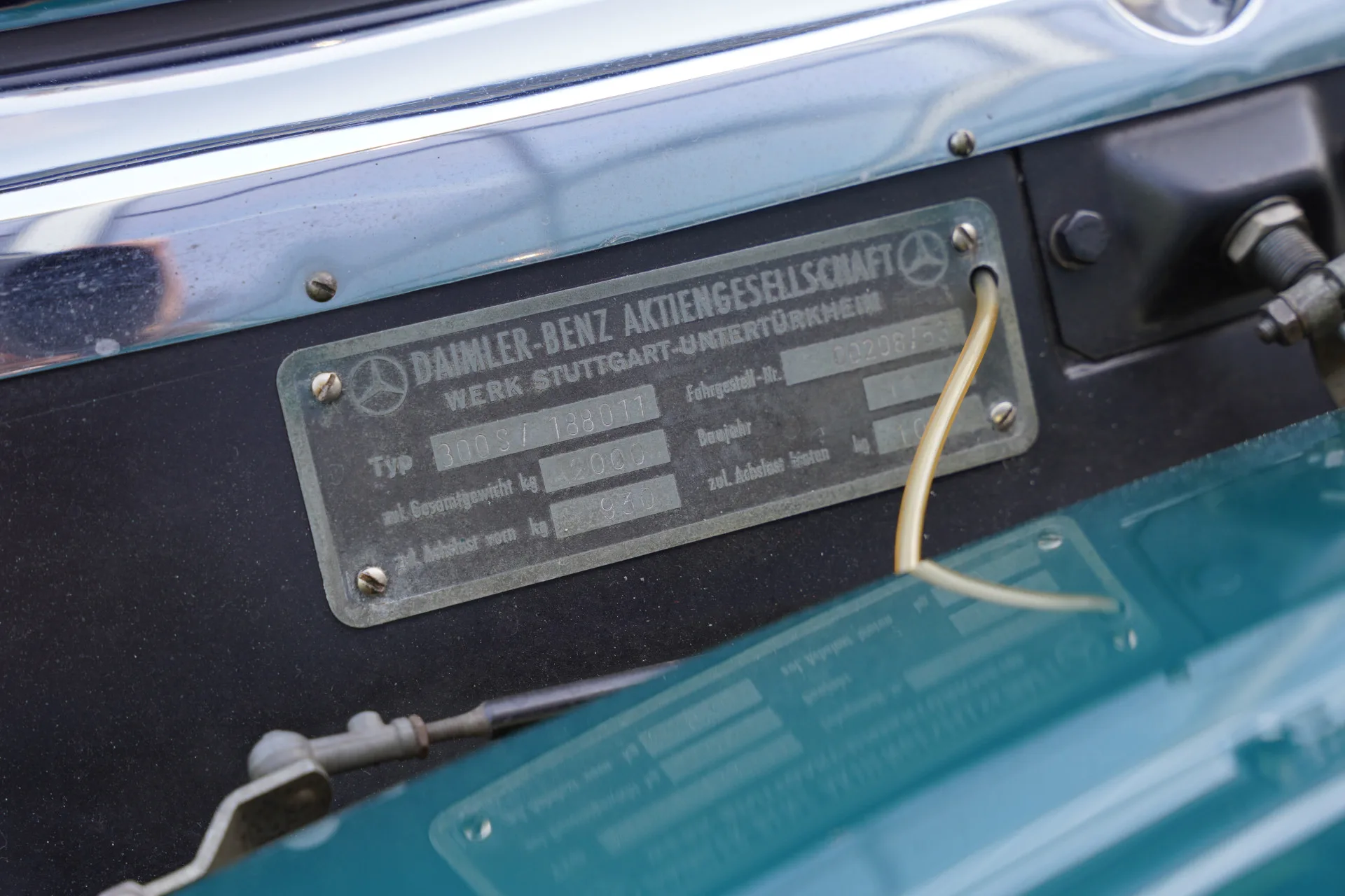 1953 Mercedes-Benz 300 S Coupé, 30/30