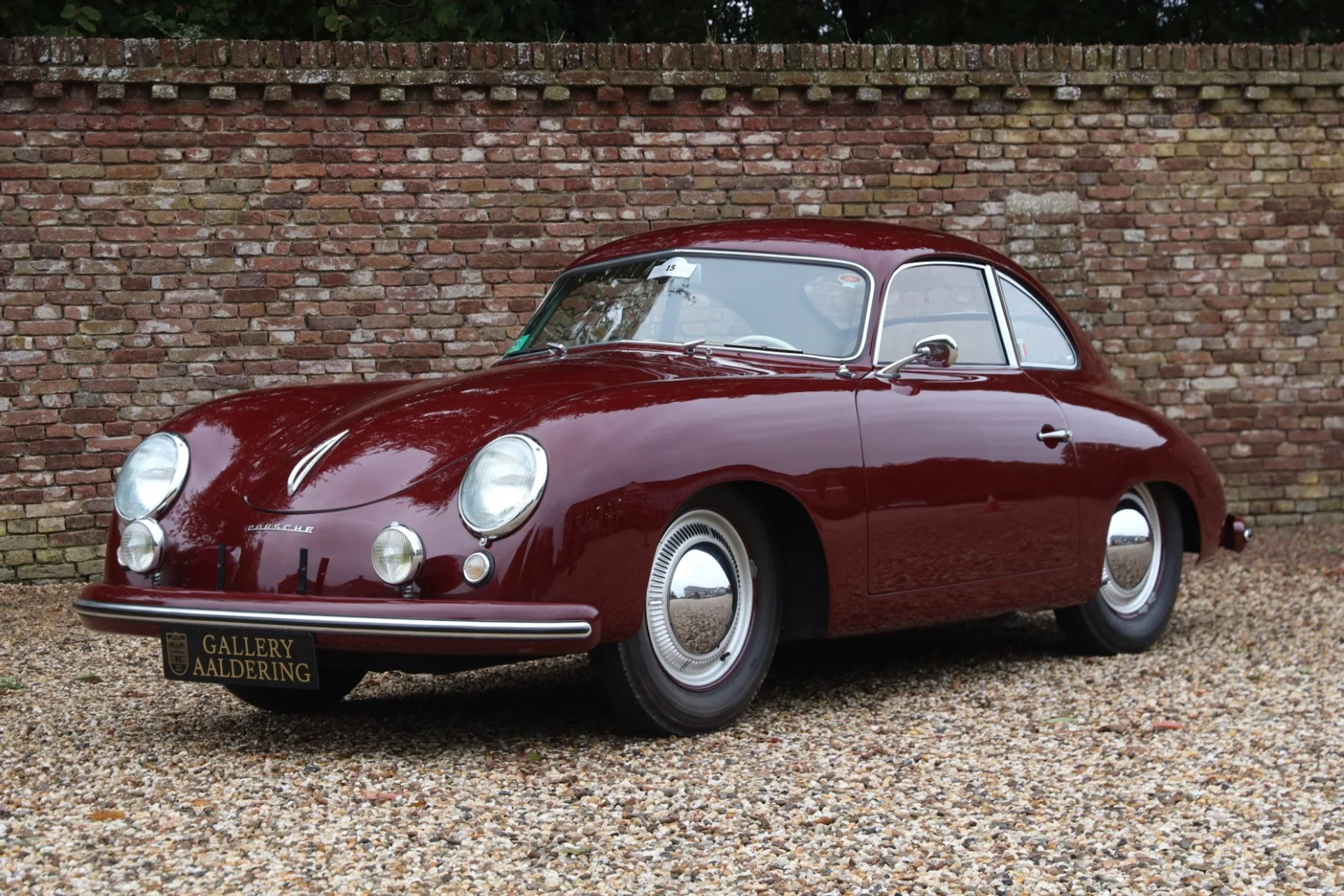 1953 Porsche 356 Pre-A 1500 Super Coupé offered by a specialist dealer in Brummen, Netherlands, main photo
