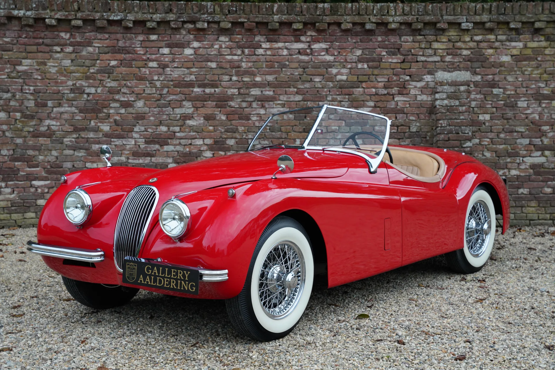 1954 Jaguar XK120 Roadster offered by a specialist dealer in Brummen, Netherlands, main photo