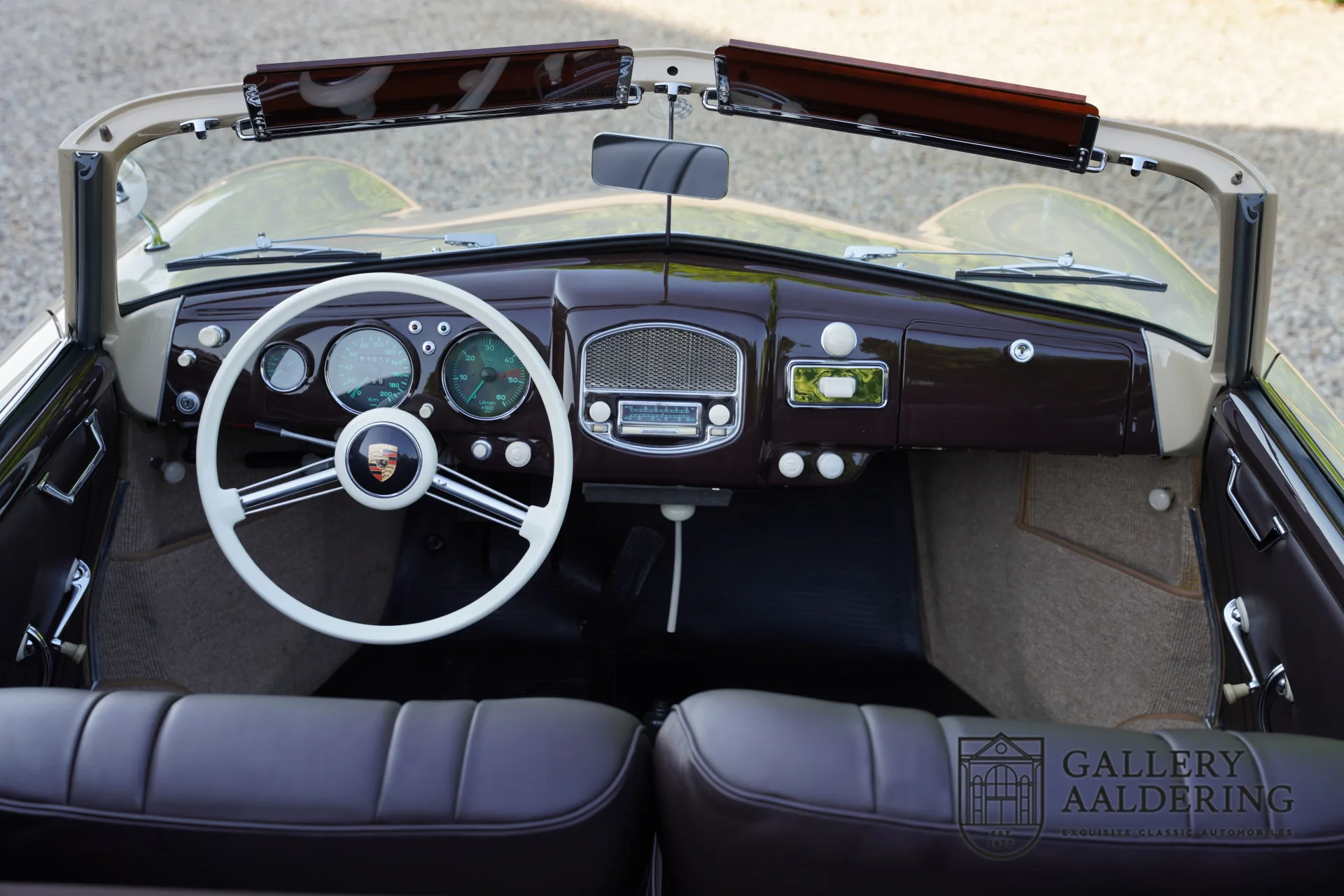 1954 Porsche 356 Pre-A 1500 Cabriolet Reutter, 12/30