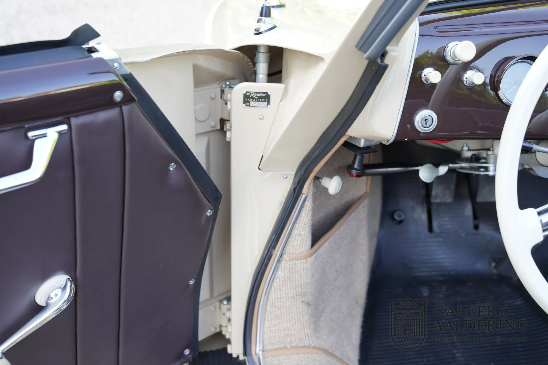 1954 Porsche 356 Pre-A 1500 Cabriolet Reutter, 27/30