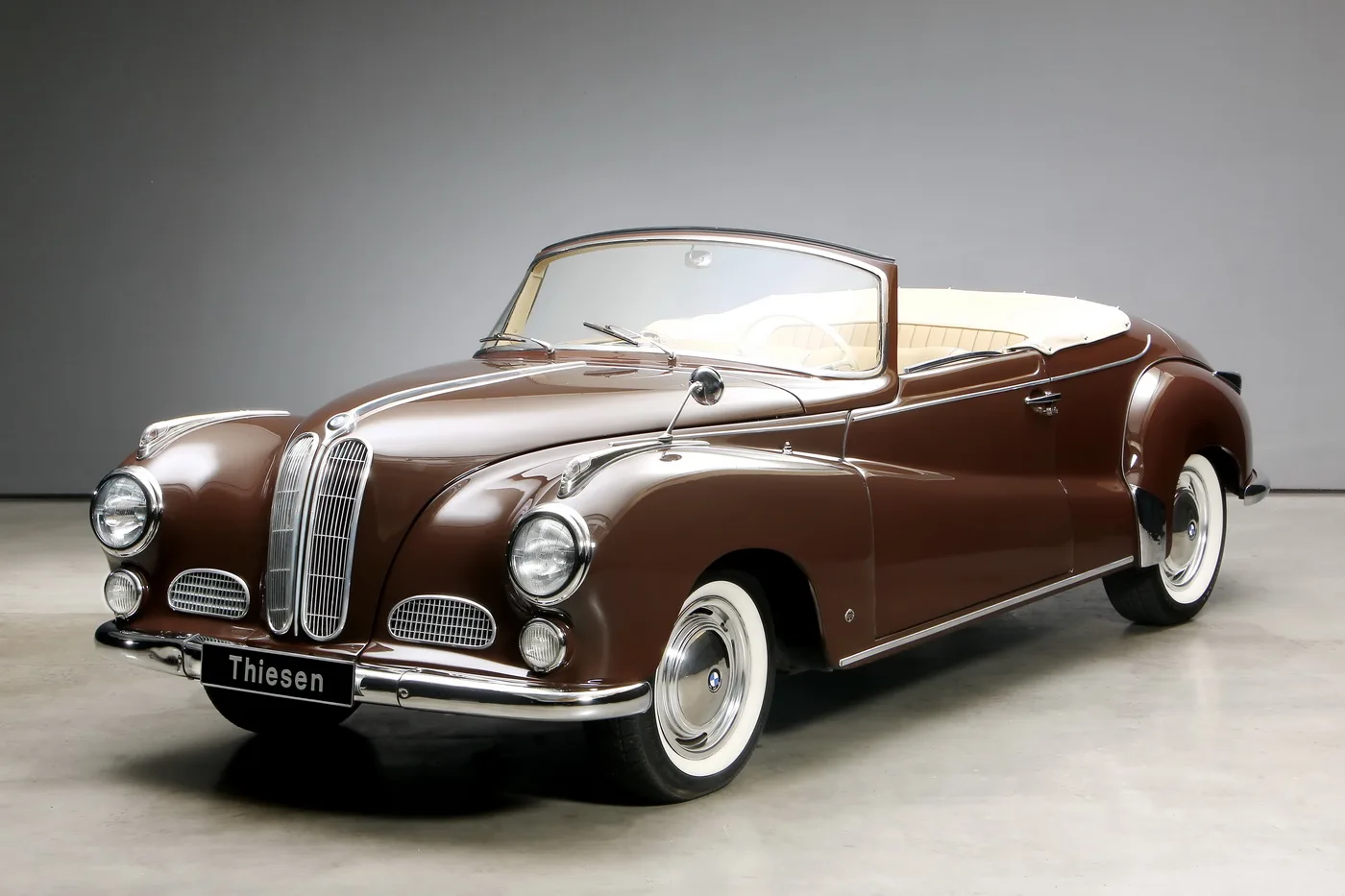 1955 BMW 502 V8 Cabrio Autenrieth Sport-Cabriolet angeboten von einem Fachhändler in Berlin, Deutschland, Hauptfoto