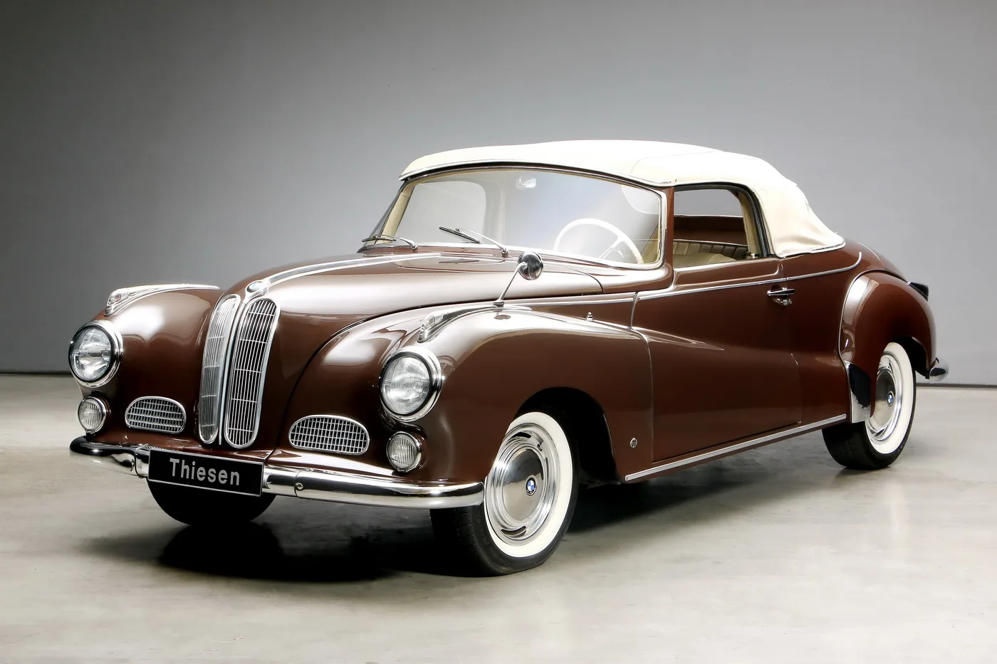 1955 BMW 502 V8 Cabrio Autenrieth Sport-Cabriolet, 6/26