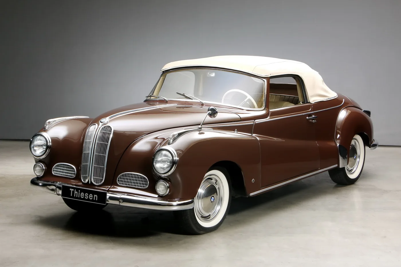 1955 BMW 502 V8 Cabrio Autenrieth Sport-Cabriolet, 8/26