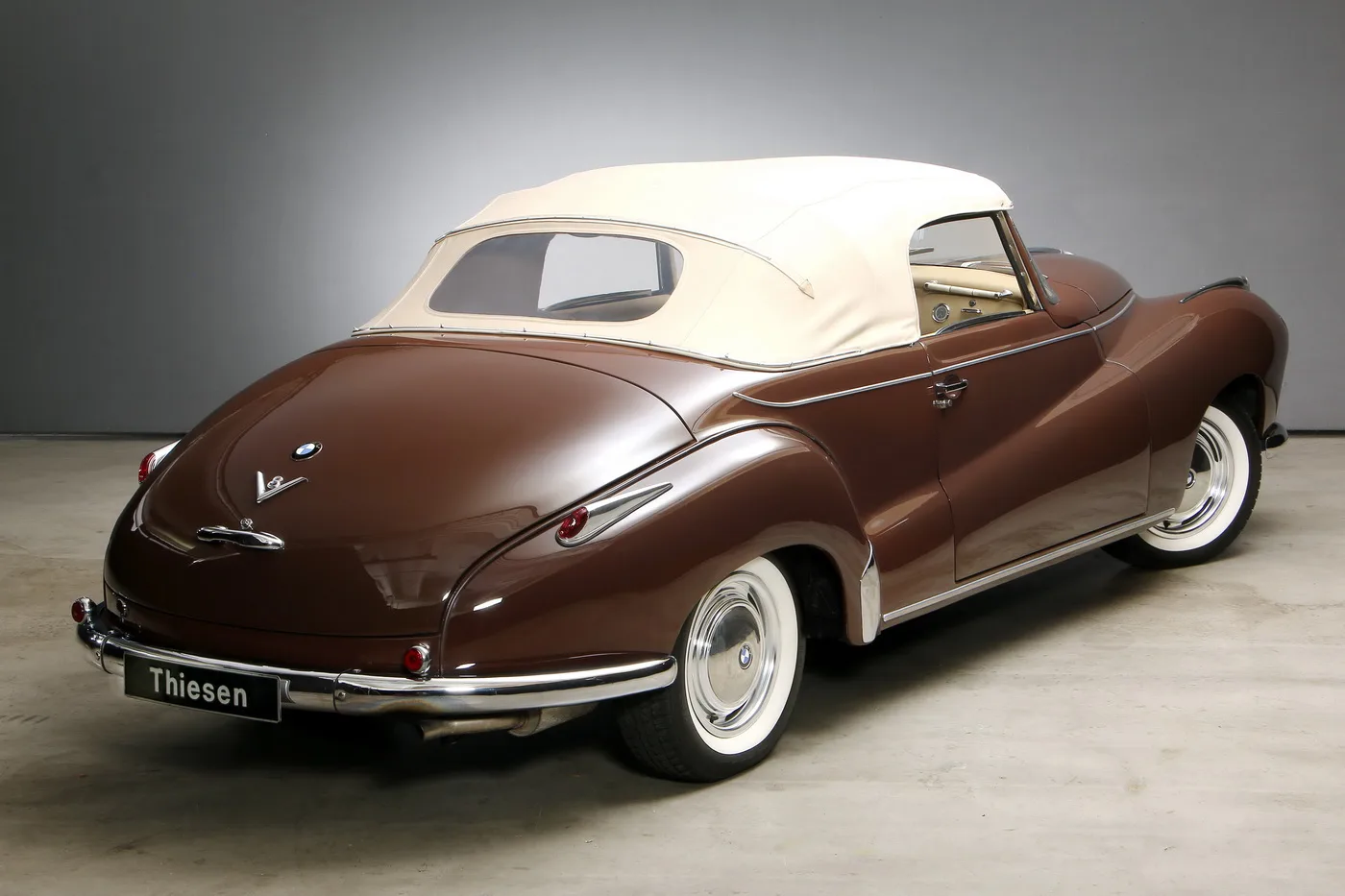 1955 BMW 502 V8 Cabrio Autenrieth Sport-Cabriolet, 9/26