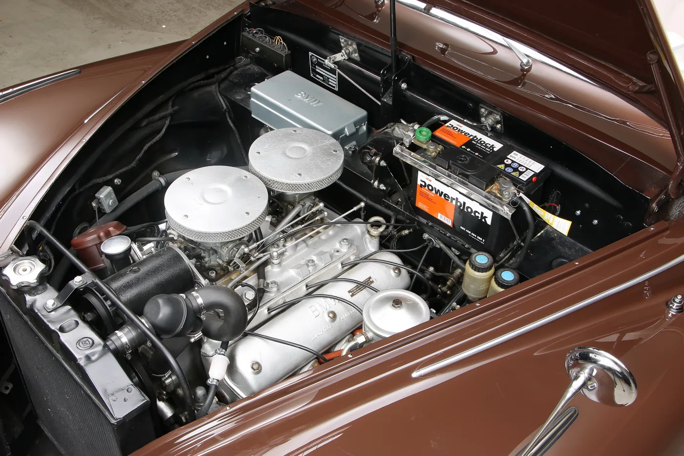 1955 BMW 502 V8 Cabrio Autenrieth Sport-Cabriolet, 24/26