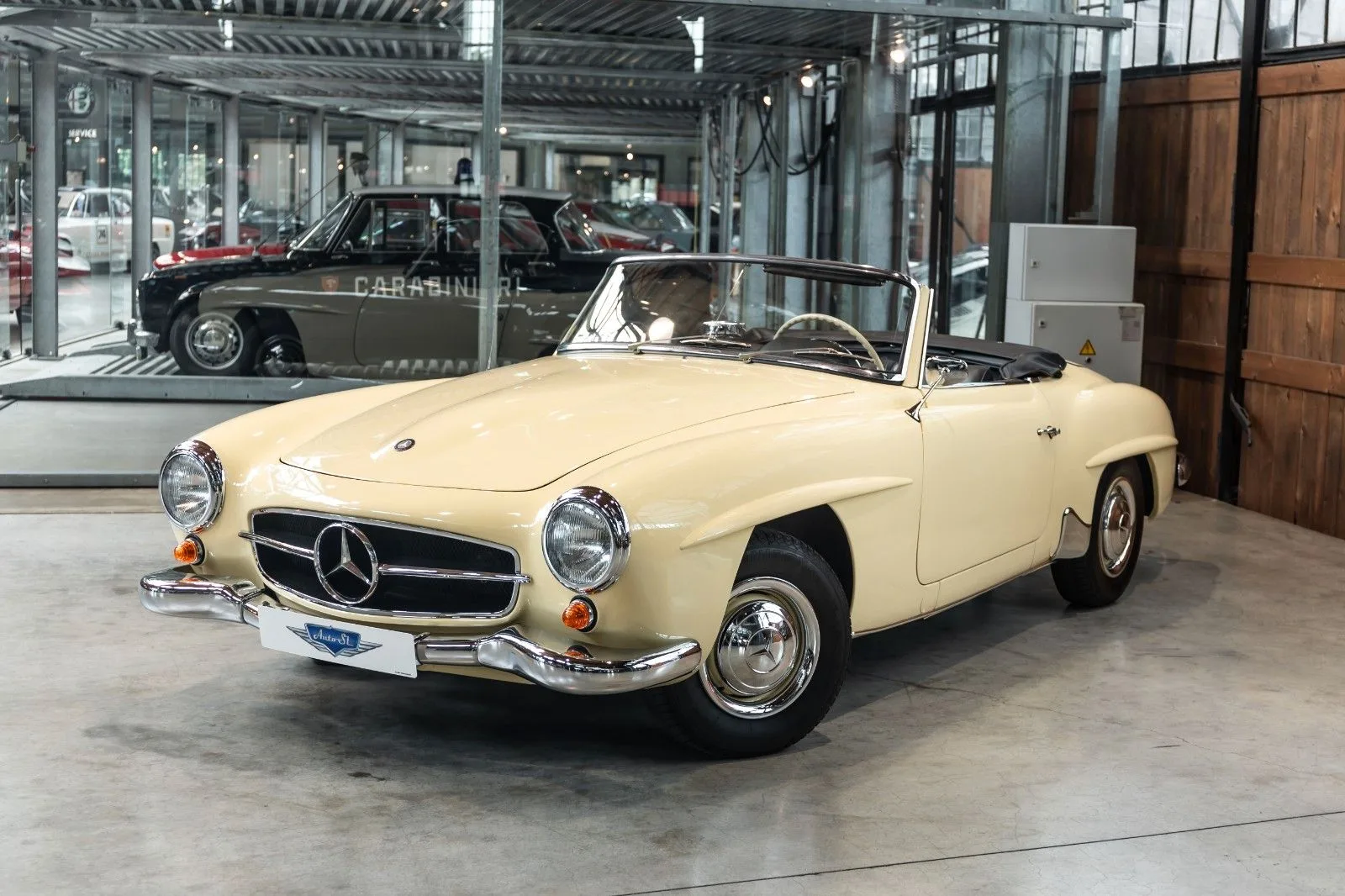 1955 Mercedes-Benz 190 SL Roadster angeboten von einem Fachhändler in Neuss, Deutschland, Hauptfoto