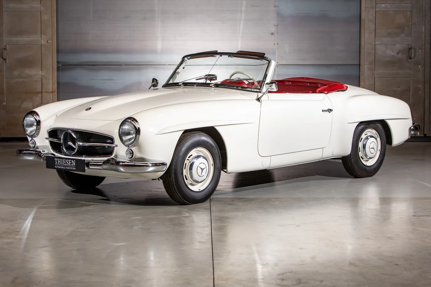 1955 Mercedes-Benz 190 SL angeboten von einem Fachhändler in Berlin, Deutschland, Hauptfoto