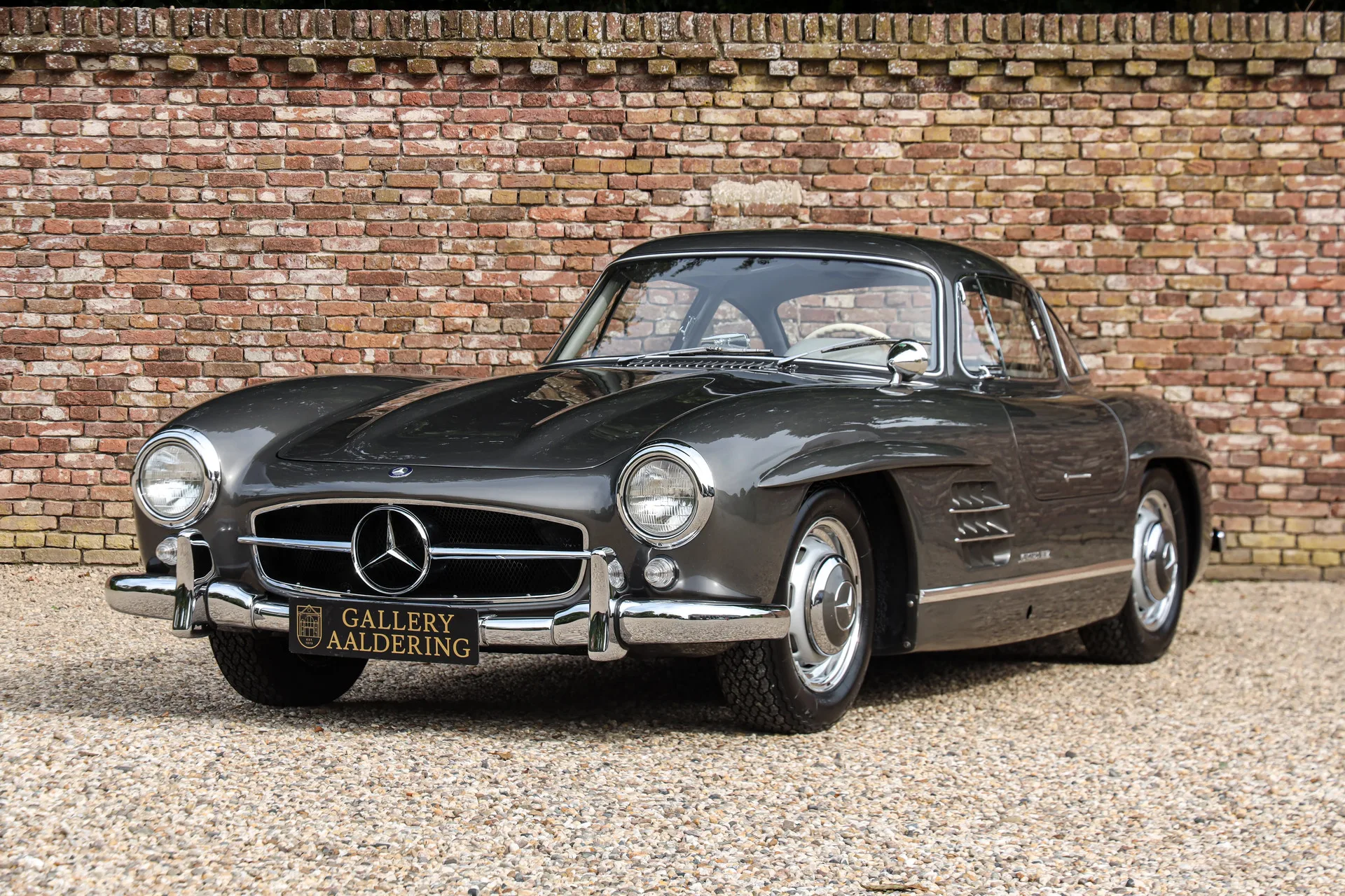 1955 Mercedes-Benz 300 SL Gullwing offered by a specialist dealer in Brummen, Netherlands, main photo
