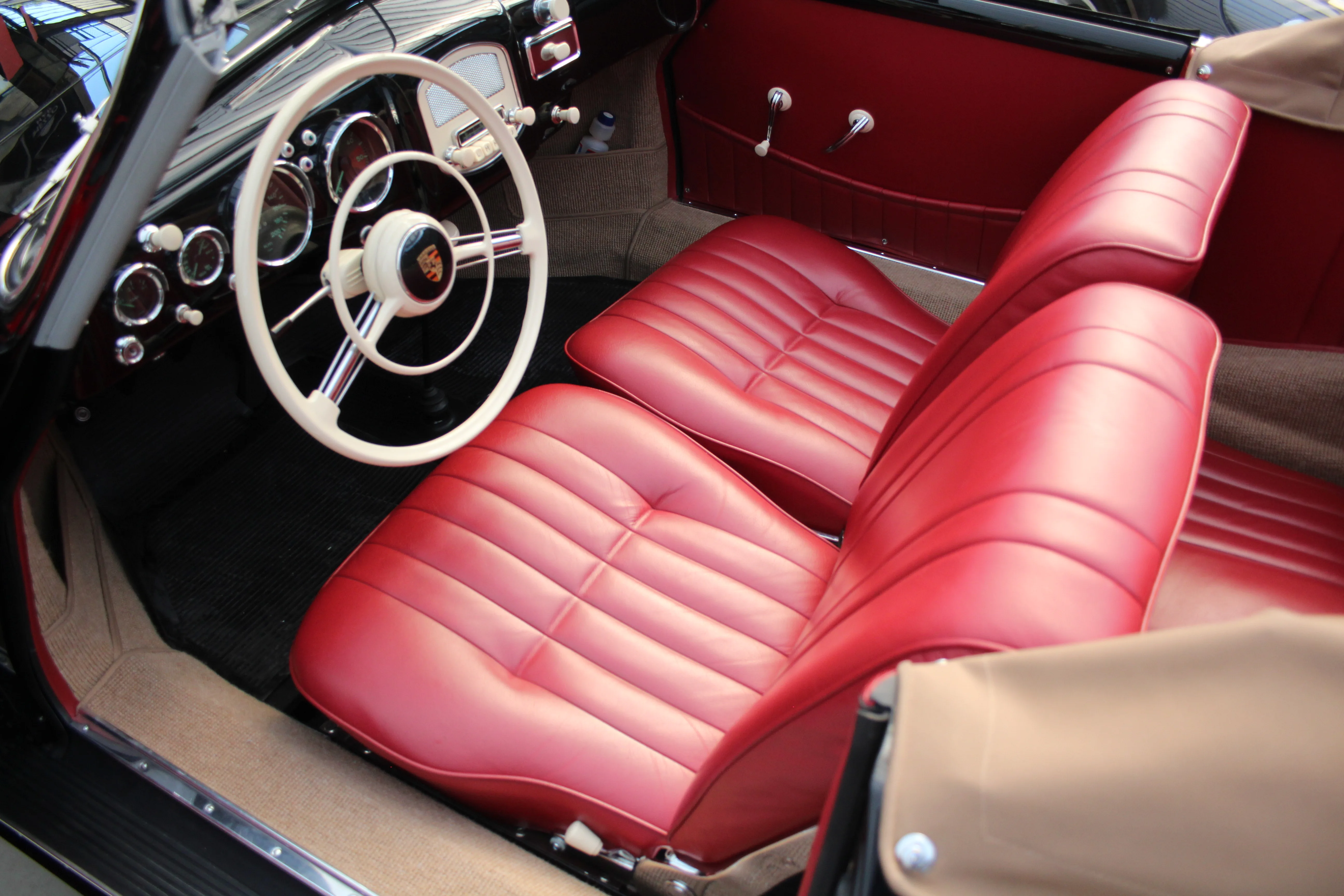 1955 Porsche 356 Continental Cabriolet, 8/30