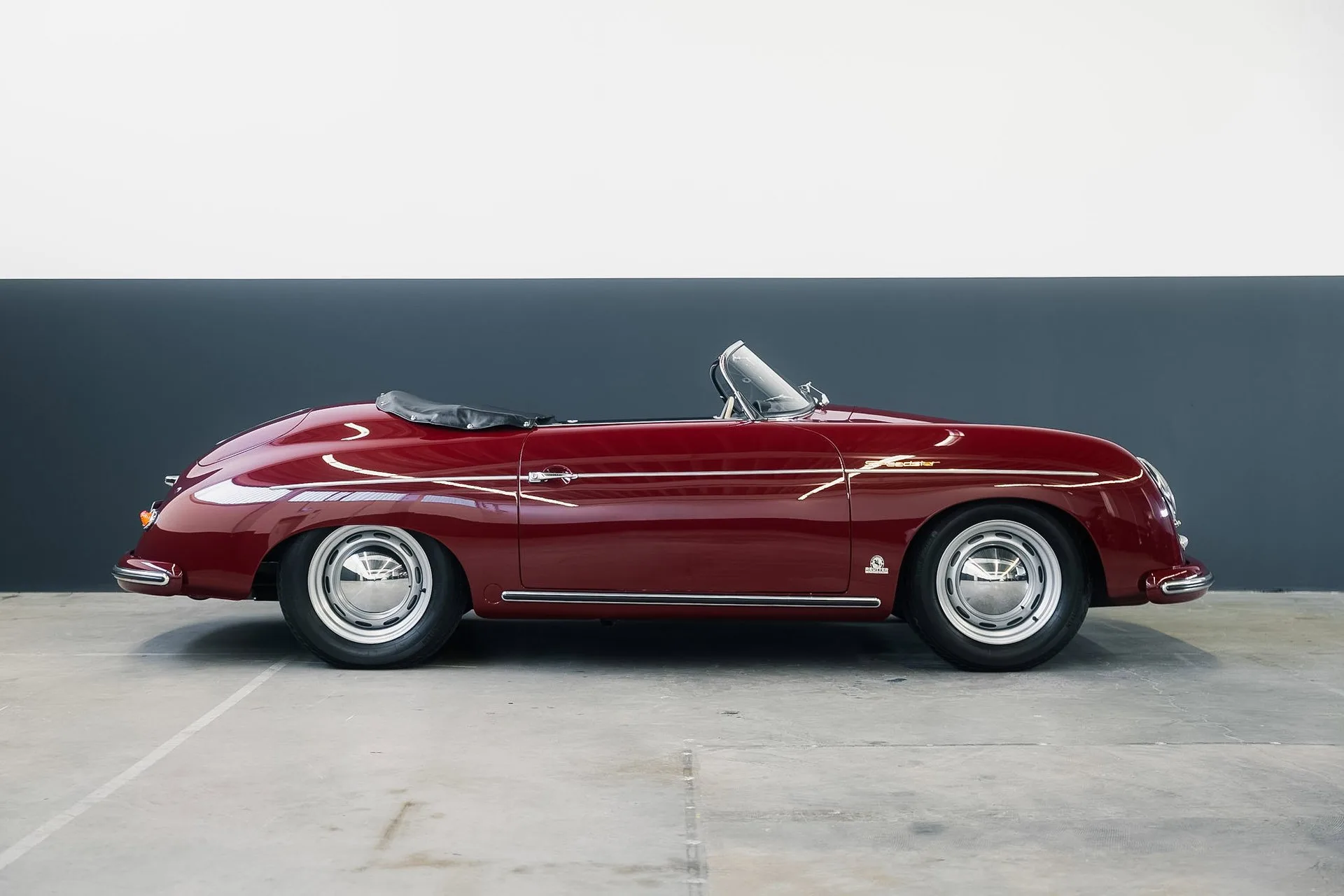1955 Porsche 356, 3/12