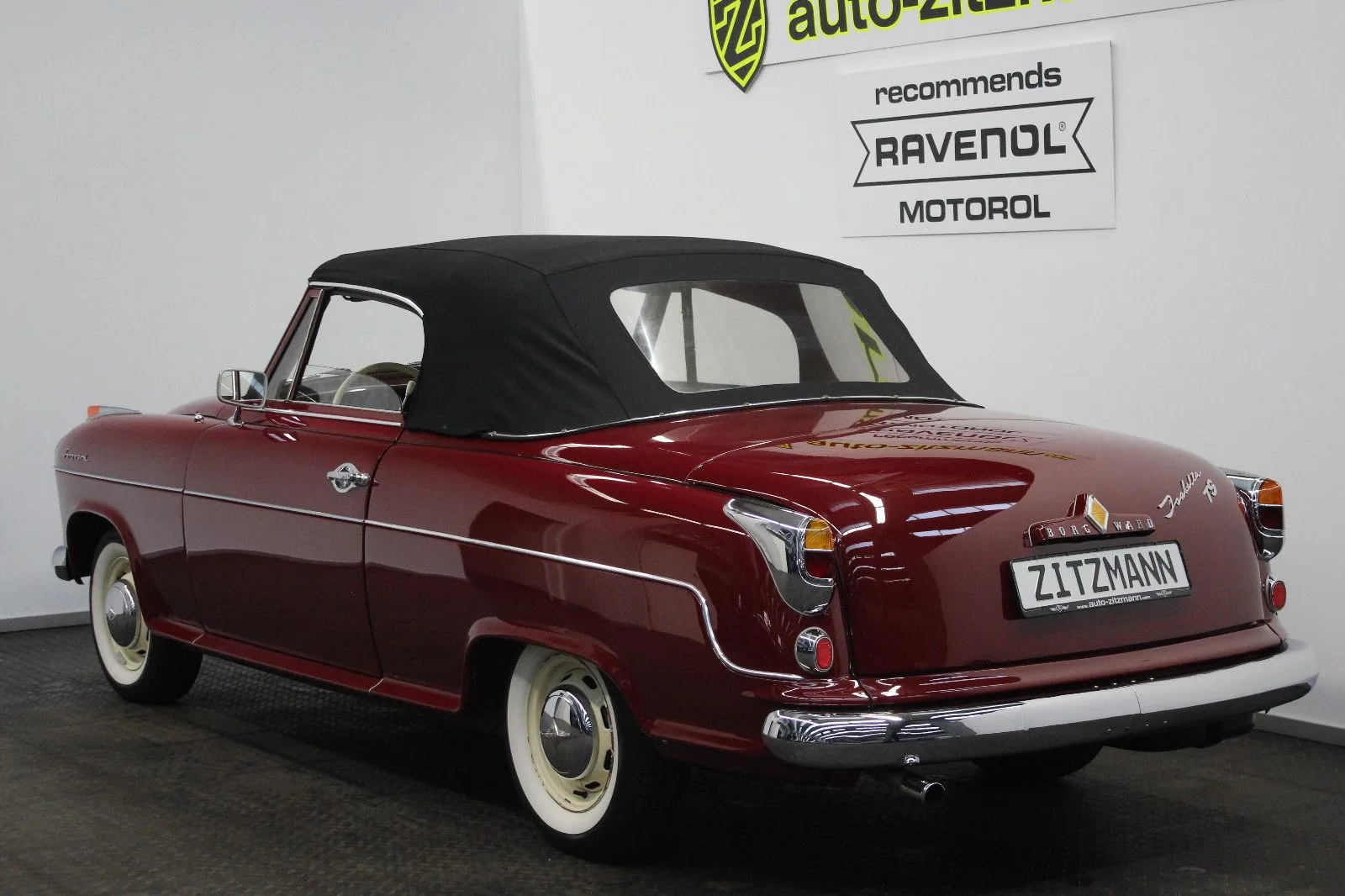 1956 Borgward Isabella Cabriolet angeboten von einem Fachhändler in Nuremberg, Deutschland, Hauptfoto