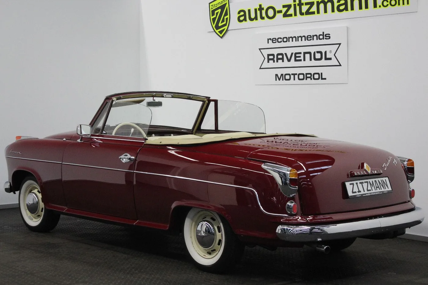 1956 Borgward Isabella Cabriolet angeboten von einem Fachhändler in Nuremberg, Deutschland, Foto 4 von 15