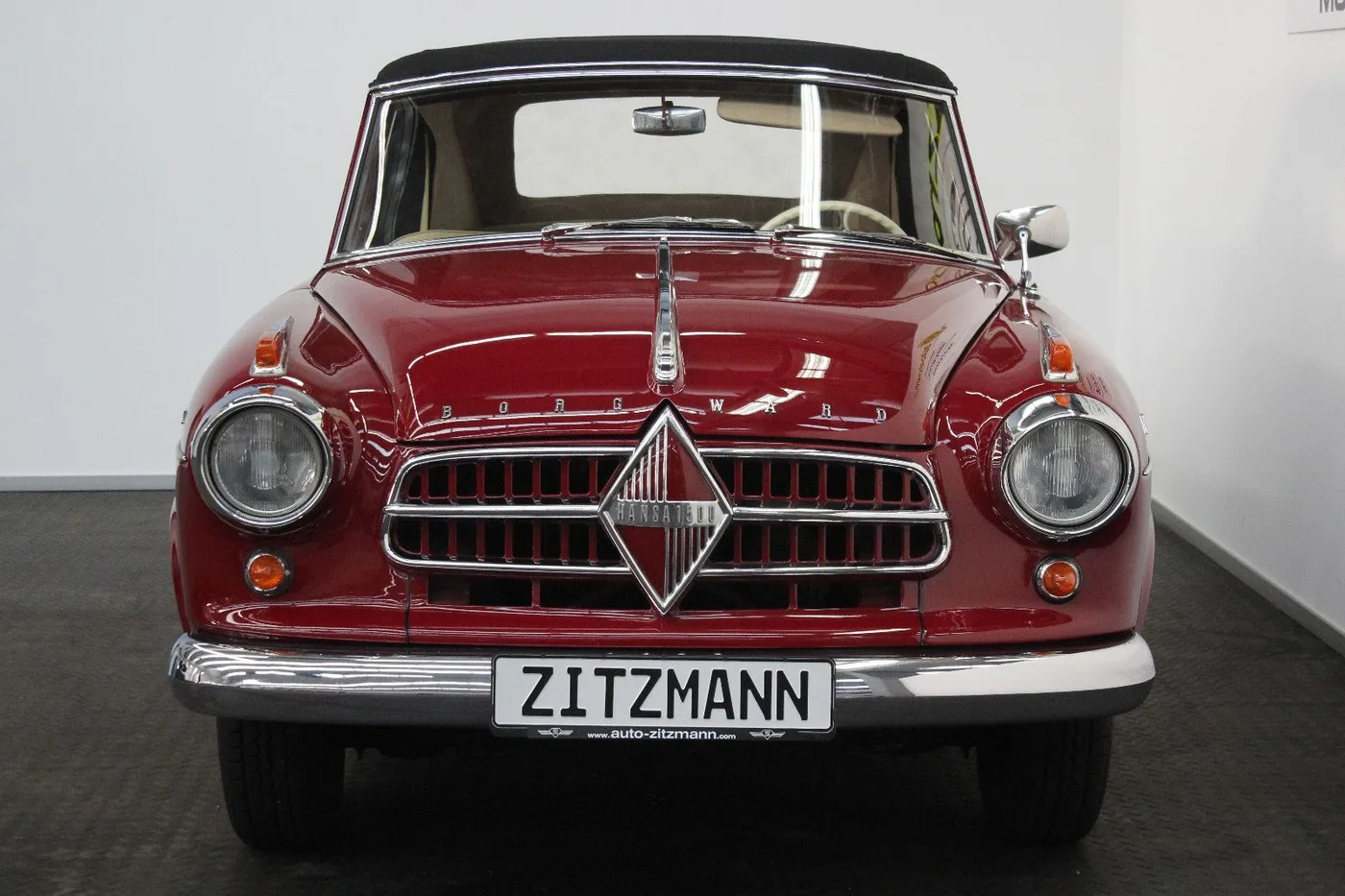 1956 Borgward Isabella Cabriolet angeboten von einem Fachhändler in Nuremberg, Deutschland, Foto 8 von 15