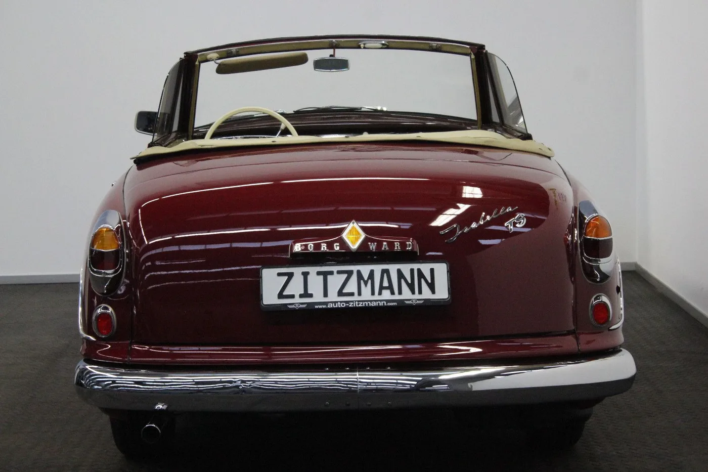 1956 Borgward Isabella Cabriolet angeboten von einem Fachhändler in Nuremberg, Deutschland, Foto 10 von 15
