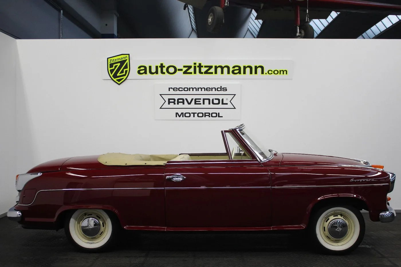 1956 Borgward Isabella Cabriolet angeboten von einem Fachhändler in Nuremberg, Deutschland, Foto 13 von 15