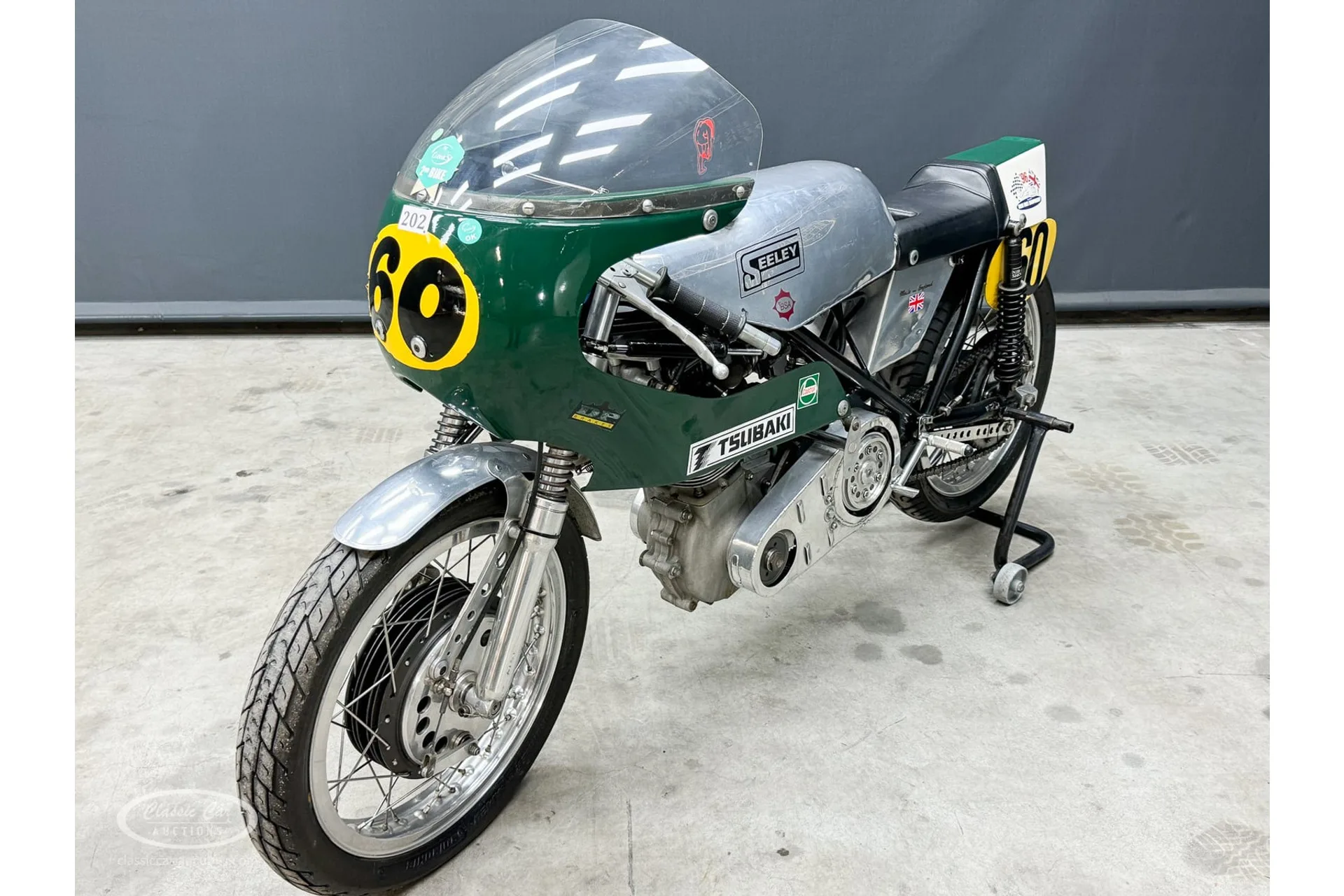 1956 BSA Gold Star Seeley racing replica, 6/17