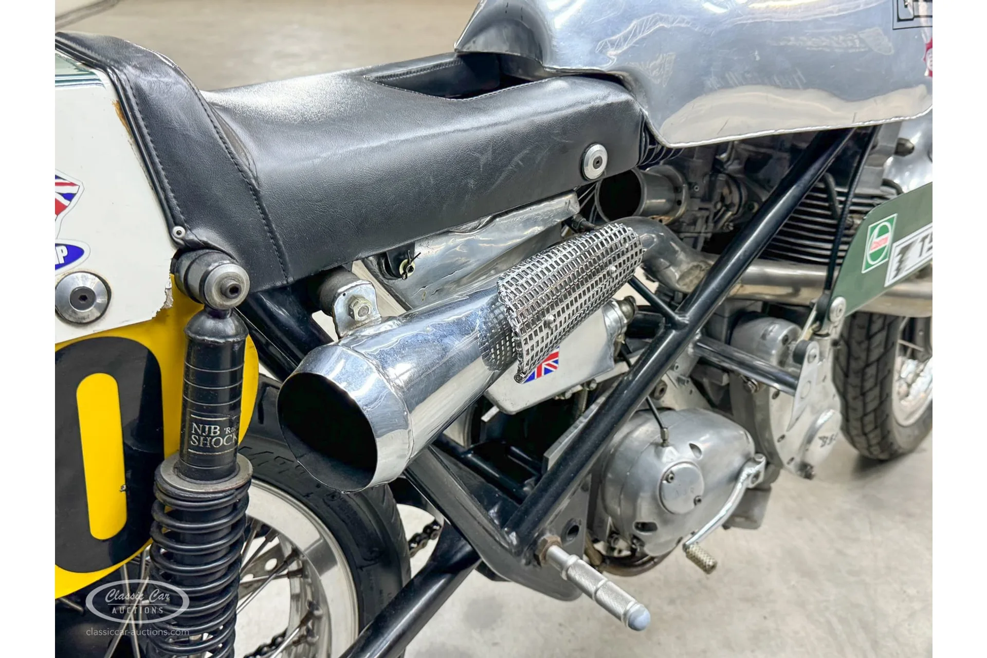 1956 BSA Gold Star Seeley racing replica, 13/17