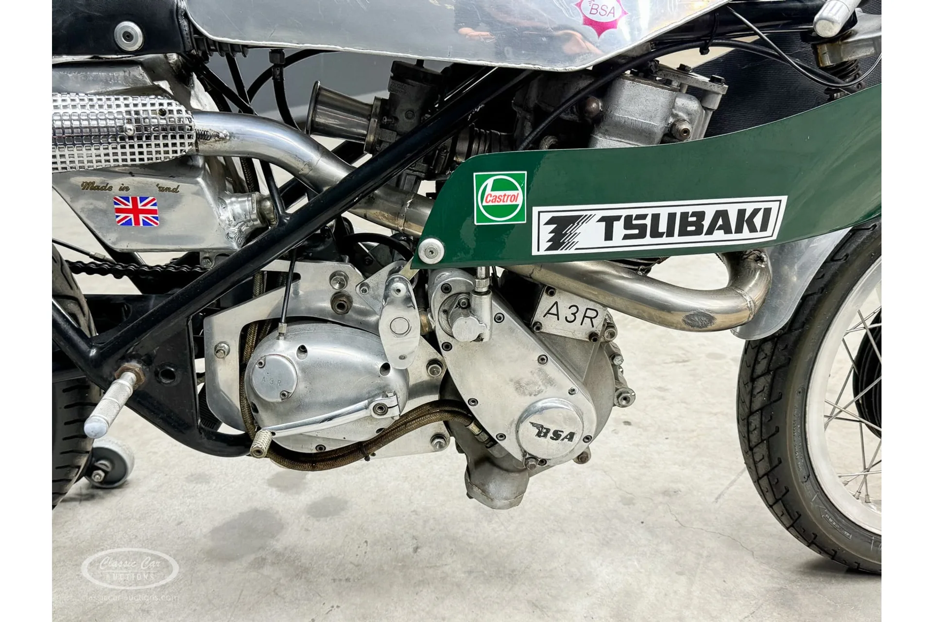 1956 BSA Gold Star Seeley racing replica, 14/17