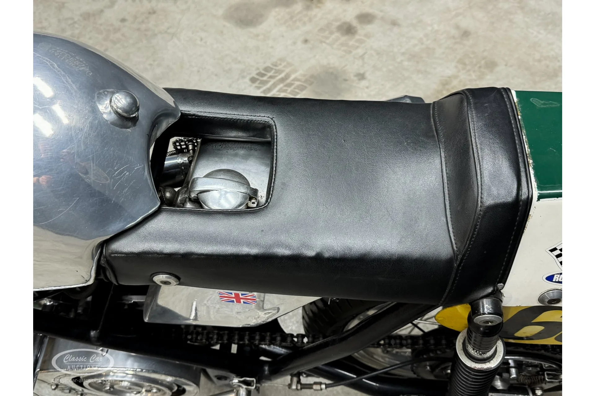 1956 BSA Gold Star Seeley racing replica, 15/17