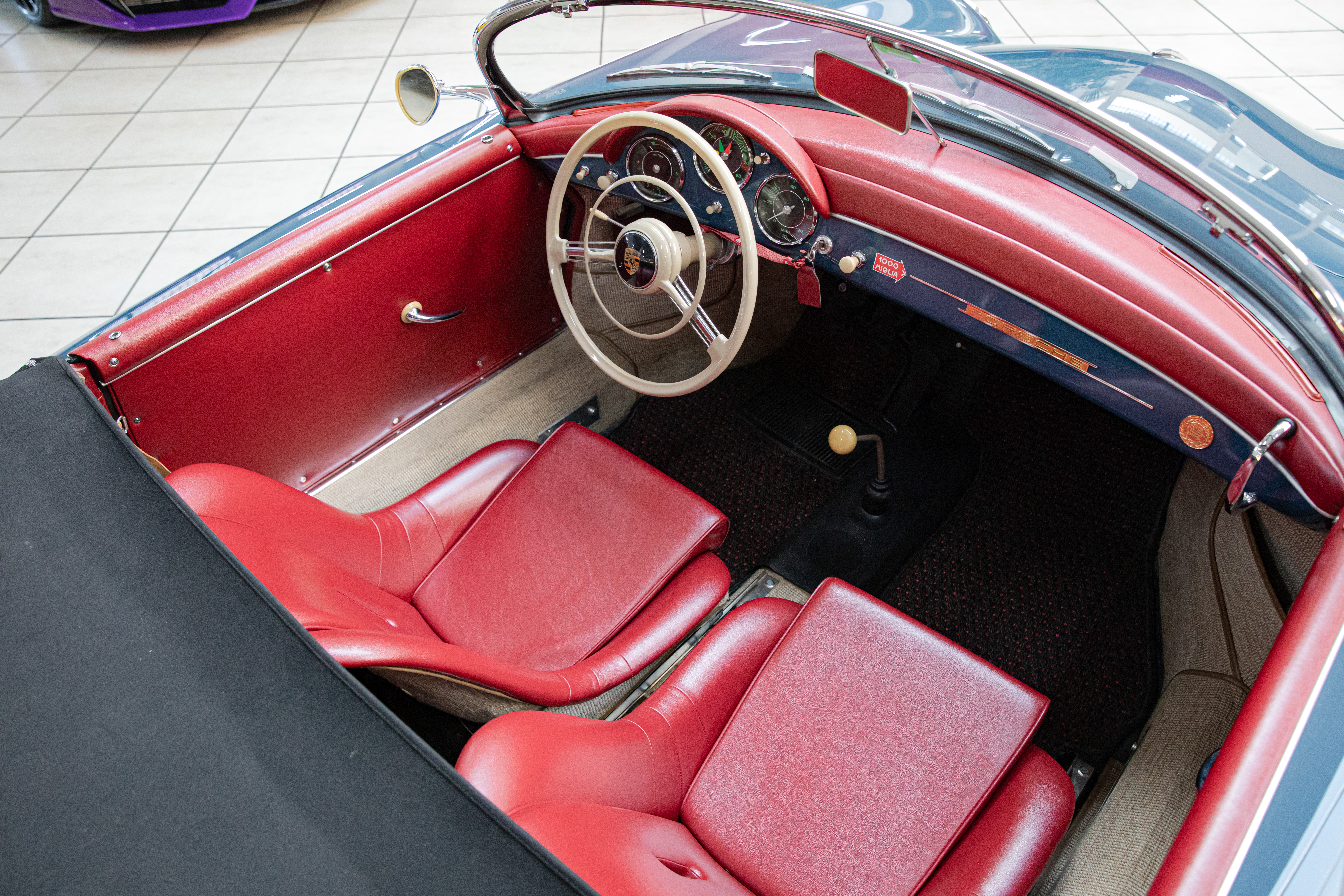 1957 Porsche 356 1500 GS Carrera Speedster angeboten von einem Fachhändler in Milan, Italien, Foto 14 von 20