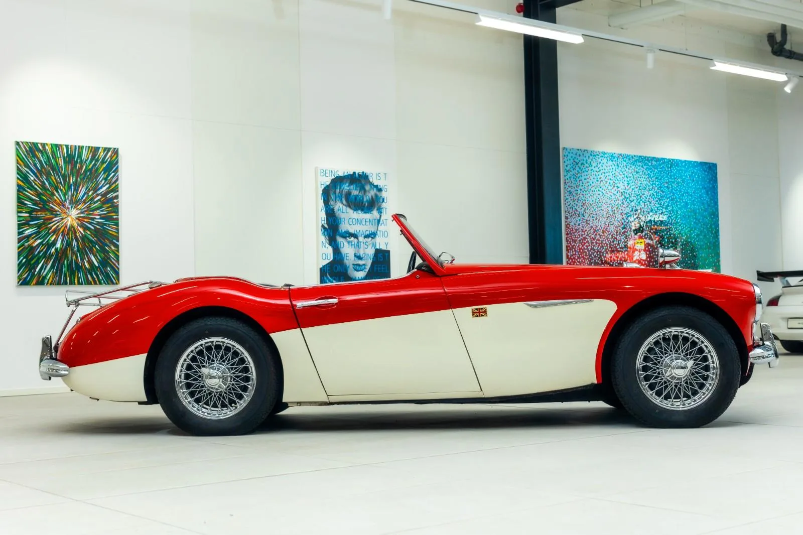 1958 Austin Healey 100/6 offered by a specialist dealer in Uppsala, Sweden, main photo