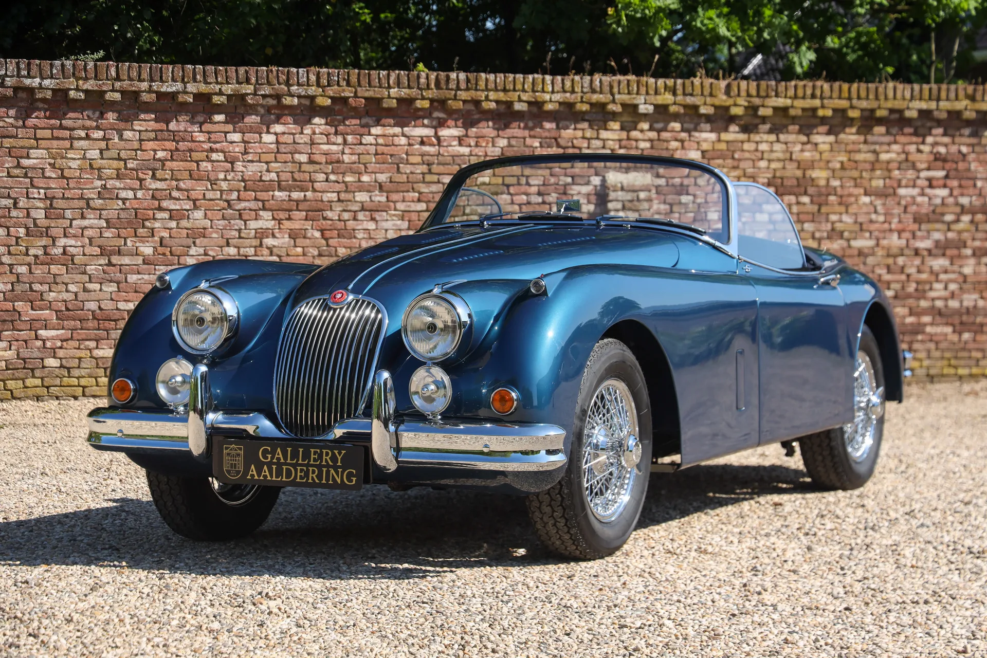 1958 Jaguar XK150 Roadster 3.4 offered by a specialist dealer in Brummen, Netherlands, main photo